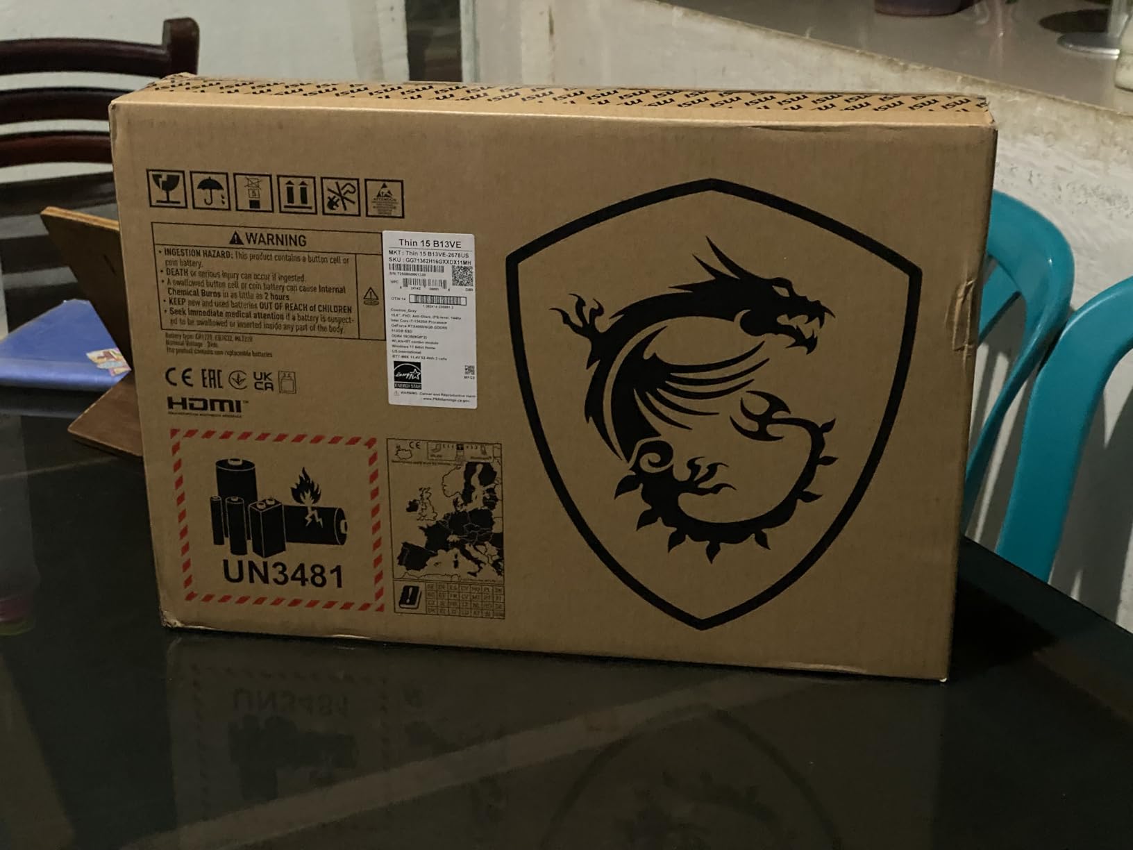 MSI Thin 15 15.6 MSI Thin 15 15.6