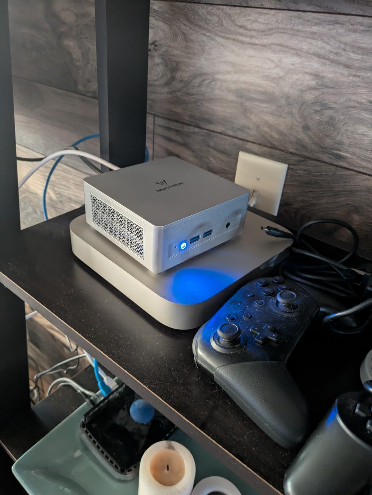 MINISFORUM DeskMini UM690L Slim Mini PC AMD Ryzen 9 6900HX Small PC, 32GB LPDDR5 RAM+1TB PCIe4.0 SSD, HDMI/DP/USB4 Outputs, 2.5G LAN, WiFi 6E, 4xUSB Port AMD Radeon 680M Graphics Small Form Factor Customer Review MINISFORUM DeskMini UM690L Slim Mini PC AMD Ryzen 9 6900HX Small PC, 32GB LPDDR5 RAM+1TB PCIe4.0 SSD, HDMI/DP/USB4 Outputs, 2.5G LAN, WiFi 6E, 4xUSB Port AMD Radeon 680M Graphics Small Form Factor - Customer Photo 2