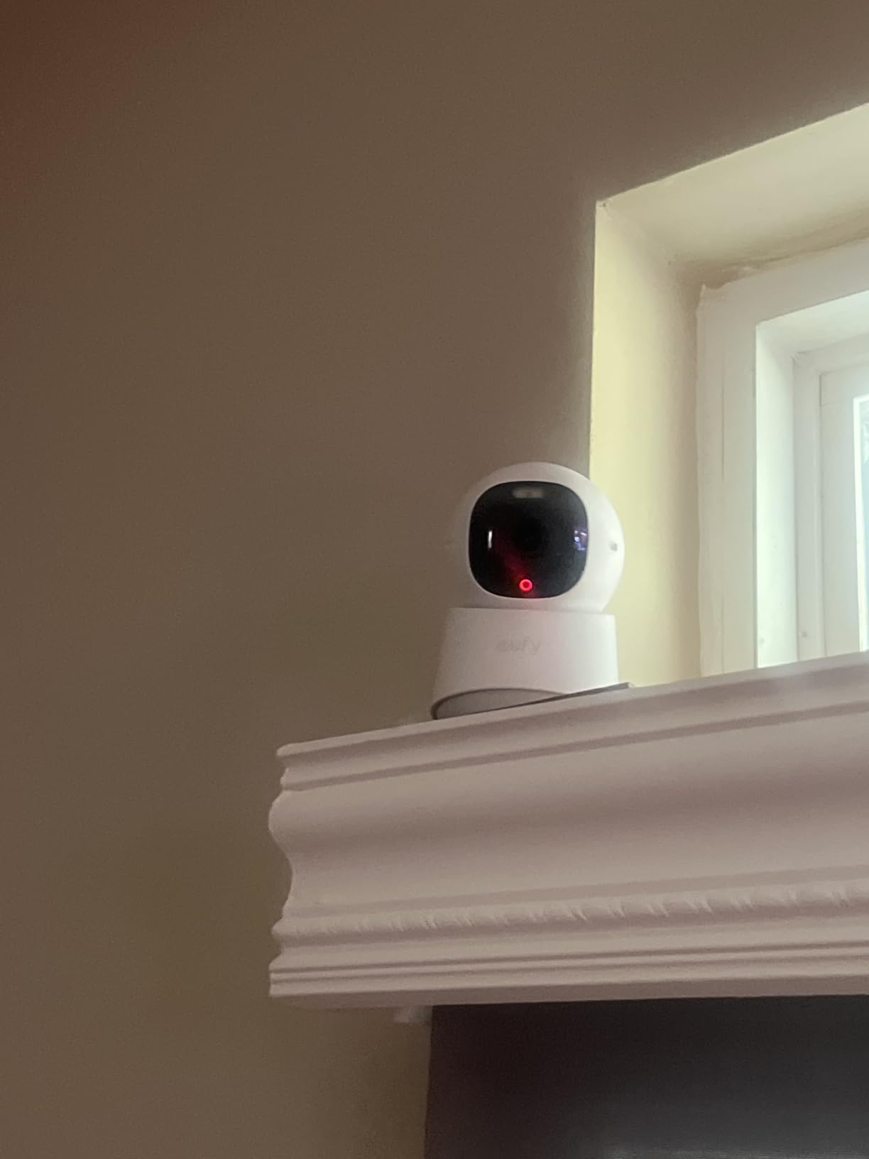 eufy Indoor Cam E30, Latest Generation, 4K UHD Security Camera, Pet/Dog/Baby Camera with Phone app, Color Night Vision, Human/Pet Auto Tracking, 360 Pan-Tilt, Works with Homekit - Customer Photo 1