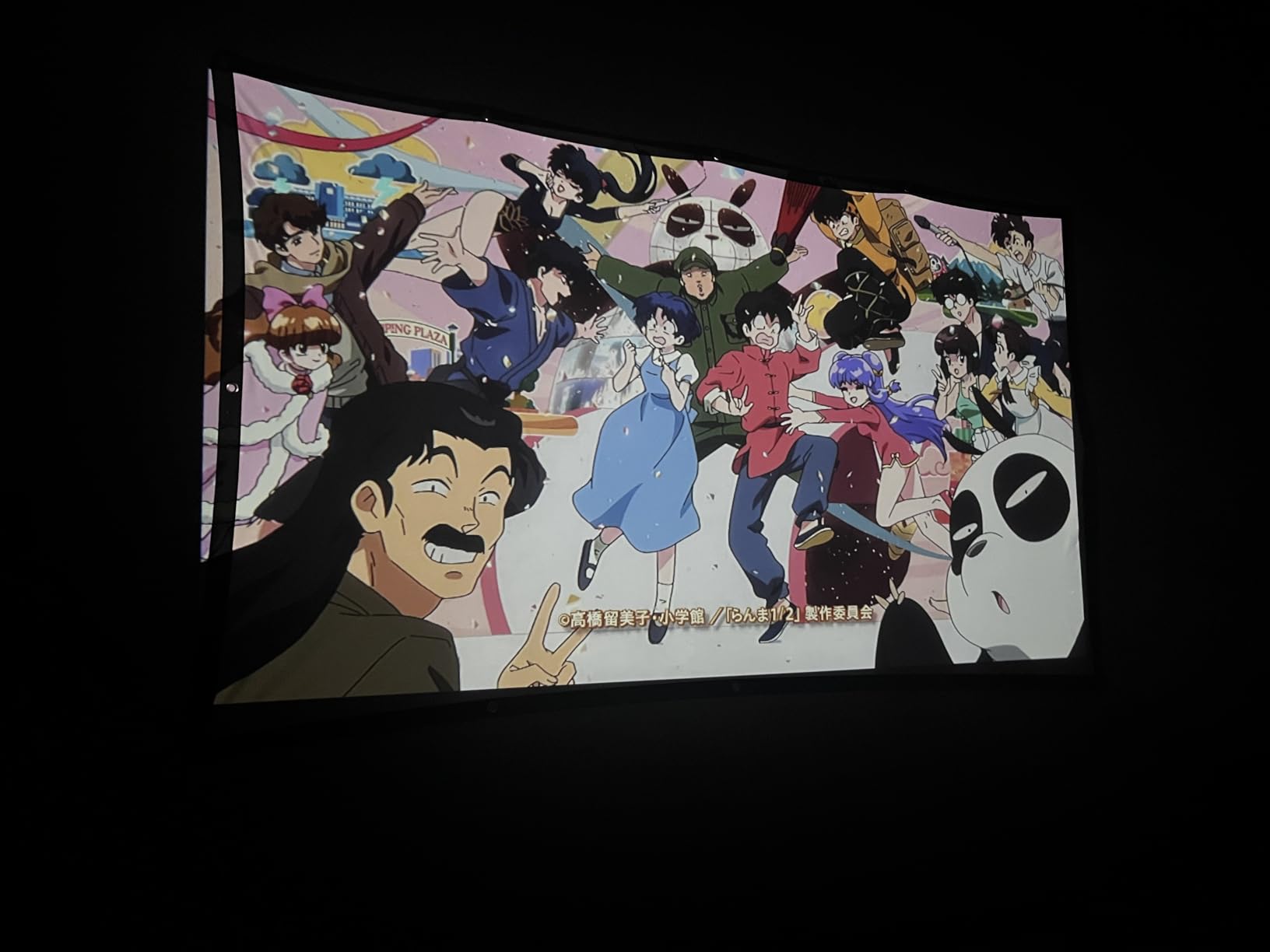 Official Licensed Google TV Smart Projector, HAPPRUN 4K UHD Home Theater with Dolby Sound, Wi-Fi & Bluetooth, Built-in Streaming Apps, Compatible with Games Consoles & Smartphone, Indoor & Outdoor Use Customer Review Official Licensed Google TV Smart Projector, HAPPRUN 4K UHD Home Theater with Dolby Sound, Wi-Fi & Bluetooth, Built-in Streaming Apps, Compatible with Games Consoles & Smartphone, Indoor & Outdoor Use - Customer Photo 2