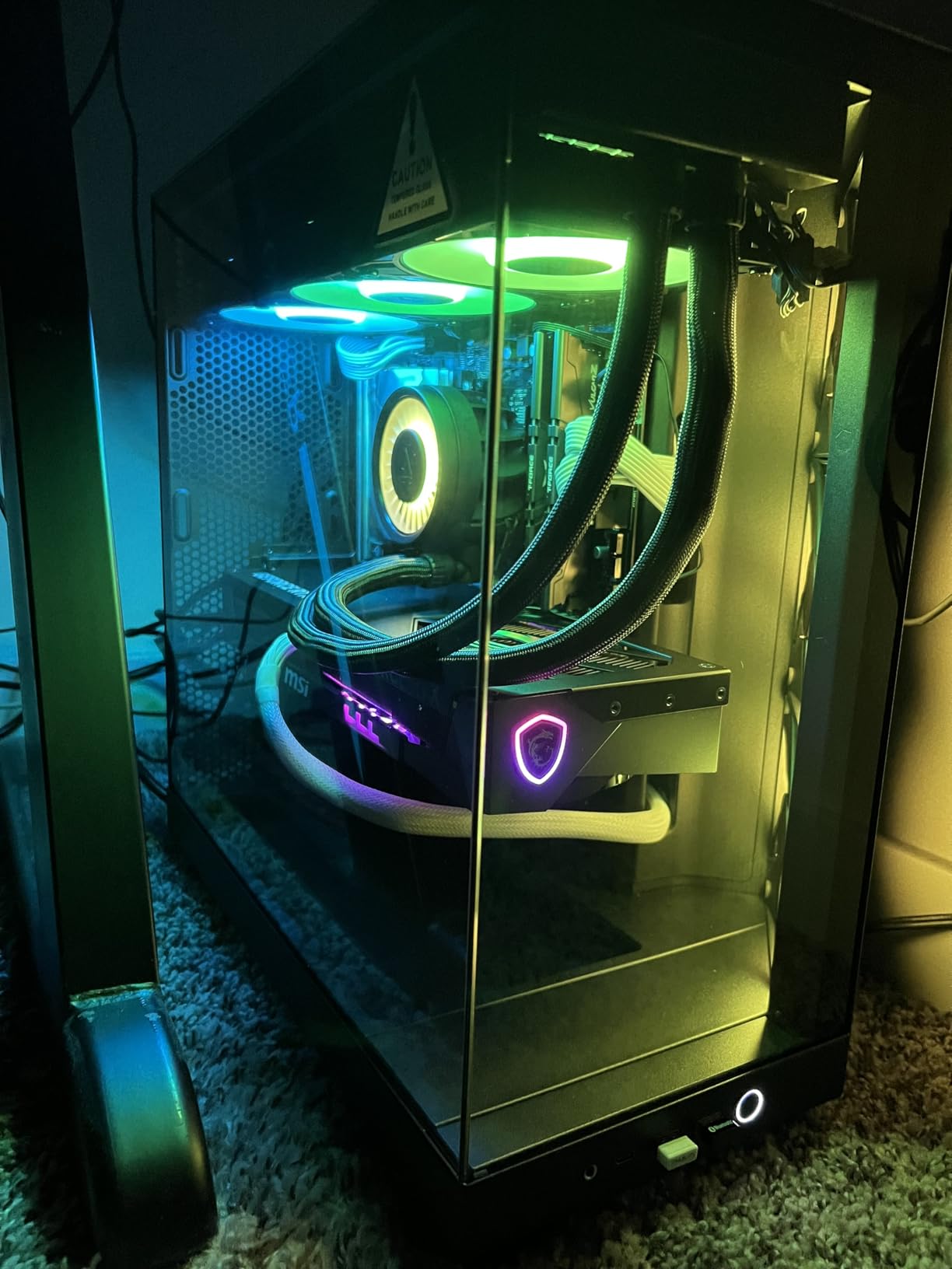 ARCTIC Liquid Freezer III Pro 360 A-RGB - AIO CPU Cooler, 3 x 120 mm Water Cooling, 38 mm Radiator, PWM Pump, VRM Fan, AMD AM5/AM4, Intel LGA1851/1700 Contact Frame - Black - Customer Photo 1