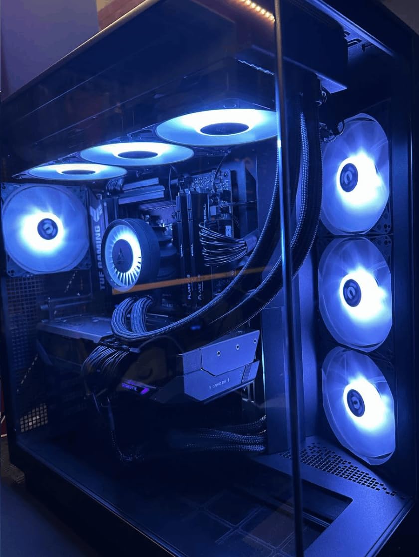 ARCTIC Liquid Freezer III Pro 360 A-RGB - AIO CPU Cooler, 3 x 120 mm Water Cooling, 38 mm Radiator, PWM Pump, VRM Fan, AMD AM5/AM4, Intel LGA1851/1700 Contact Frame - Black customer photo 2