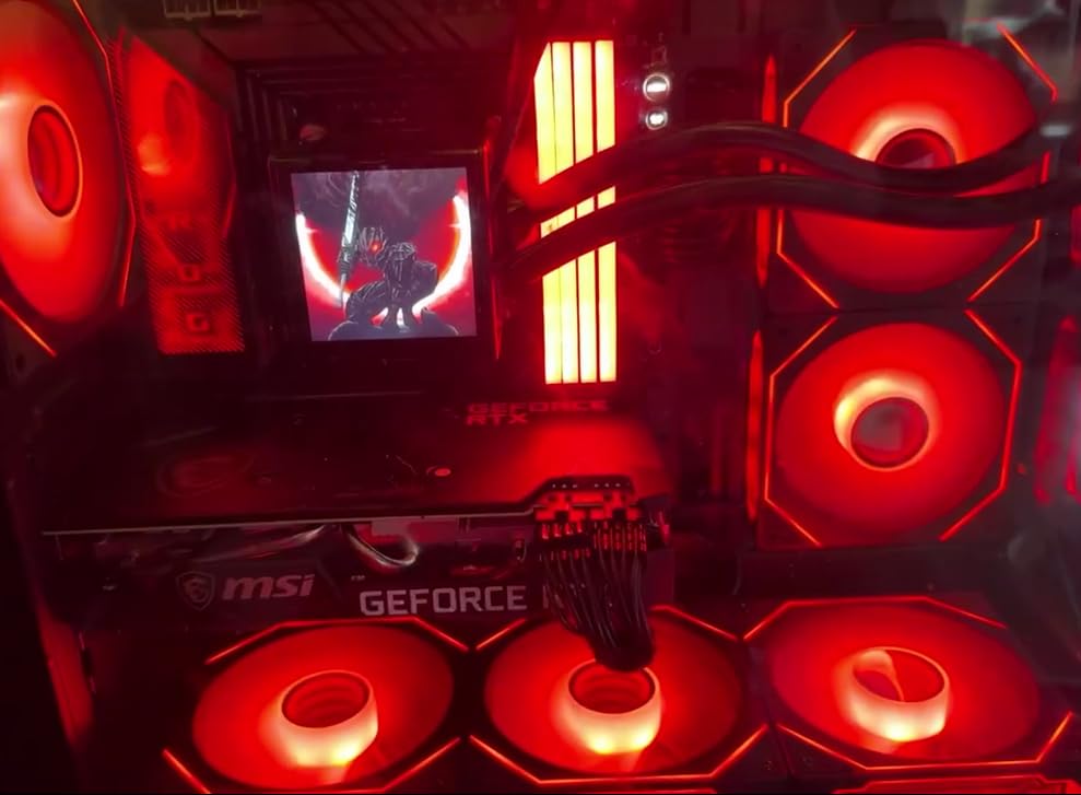 ASUS TUF Gaming ARGB PWM Fan Hub (Connects six case Fans, PWM Fan and RGB Connector, Clear Power and Operation Indicators, Stable Dual SATA Power Support) customer photo 1