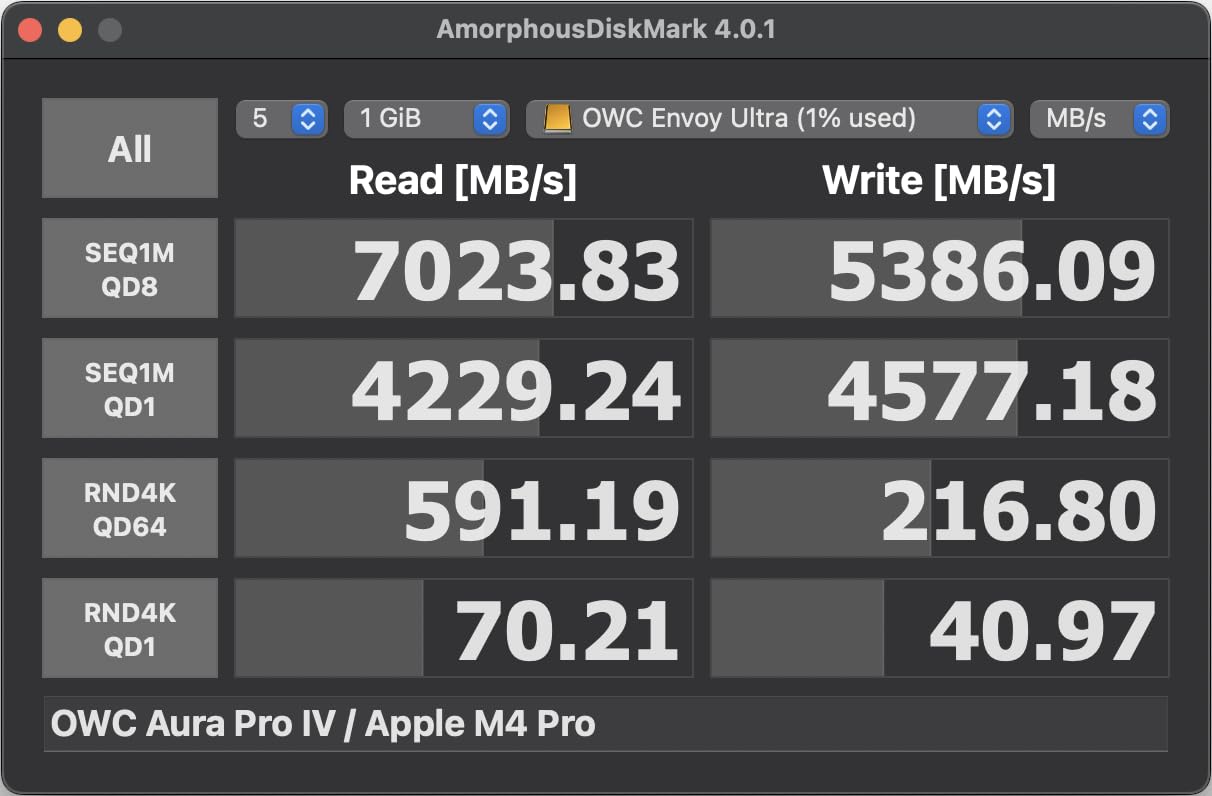 OWC 2TB Envoy Ultra Thunderbolt 5 Portable SSD Enclosure External Drive, Ultra Fast with TB5 Transfer Rates Over 6000MB/s, TB3, TB4 and USB4 Compatible, Works with Mac and PC - Customer Photo 3