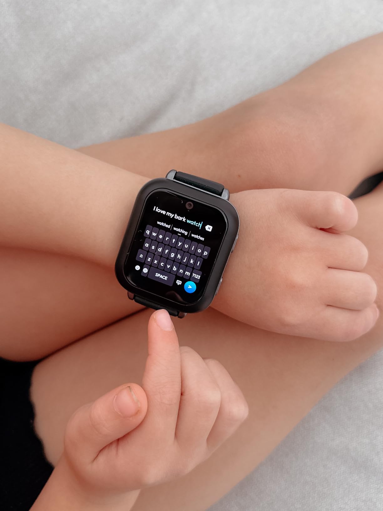 Bark Watch - Safest Smart Watch for Kids - Talk and Text - GPS Tracking - Text, Video, and Phone Monitoring - Manage All Contacts - SOS Button - CV16 Customer Review Bark Watch - Safest Smart Watch for Kids - Talk and Text - GPS Tracking - Text, Video, and Phone Monitoring - Manage All Contacts - SOS Button - CV16 - Customer Photo 2