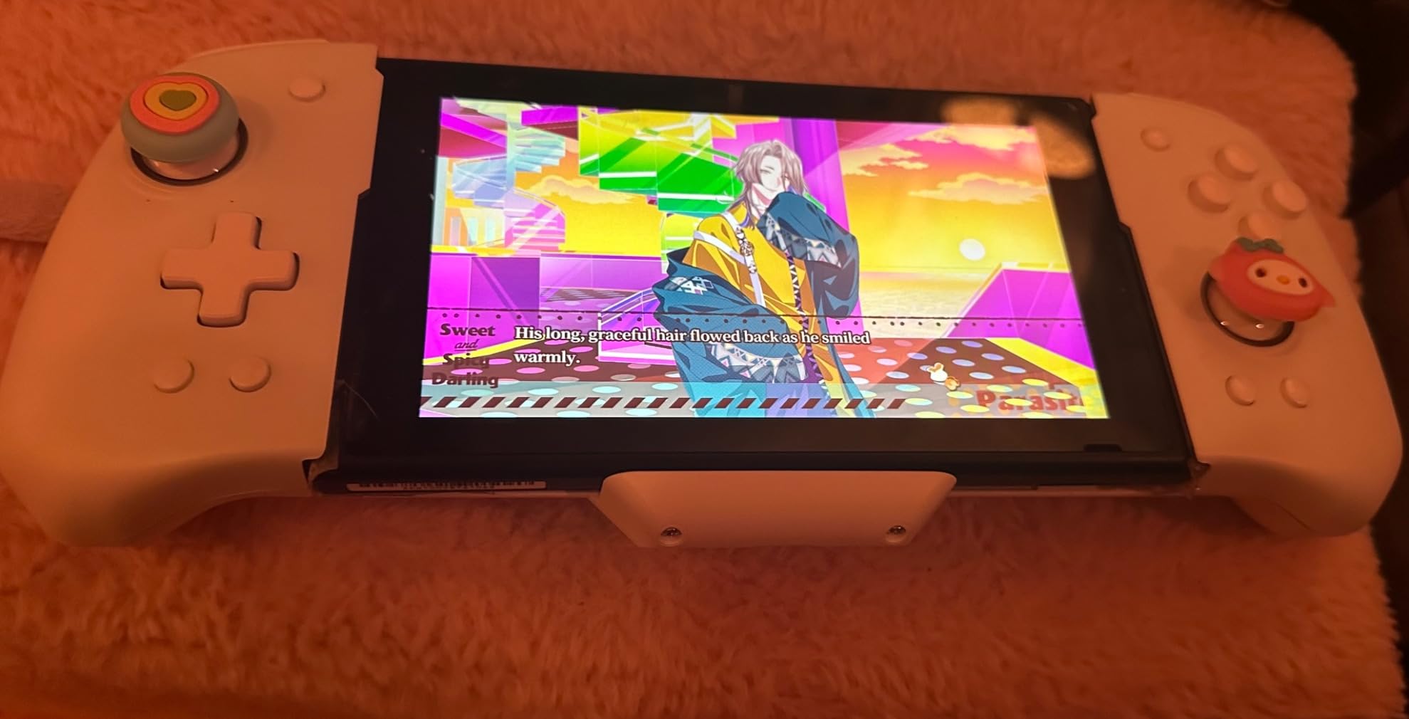 FUNLAB Switch Joypad Controller Compatible with Nintendo Switch/OLED, Luminpad Switch handheld Controller, Ergonomic Switch Controllers Replacement - 7 LED Colors/Turbo/Mapping - Black Customer Review FUNLAB Switch Joypad Controller Compatible with Nintendo Switch/OLED, Luminpad Switch handheld Controller, Ergonomic Switch Controllers Replacement - 7 LED Colors/Turbo/Mapping - Black - Customer Photo 2