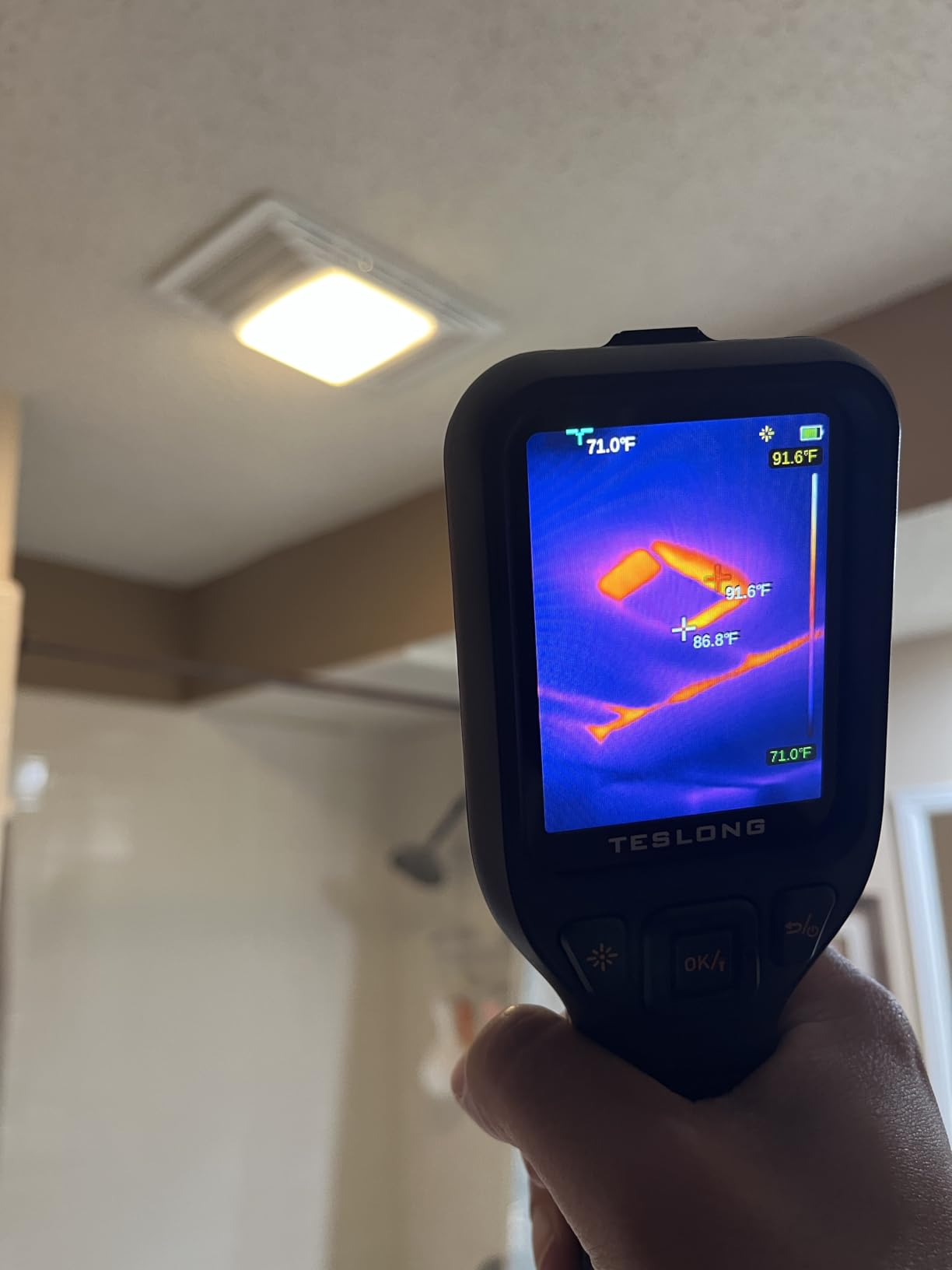 Teslong TTM120S Thermal Imaging Camera, Super Resolution 240 x 180, 3.2