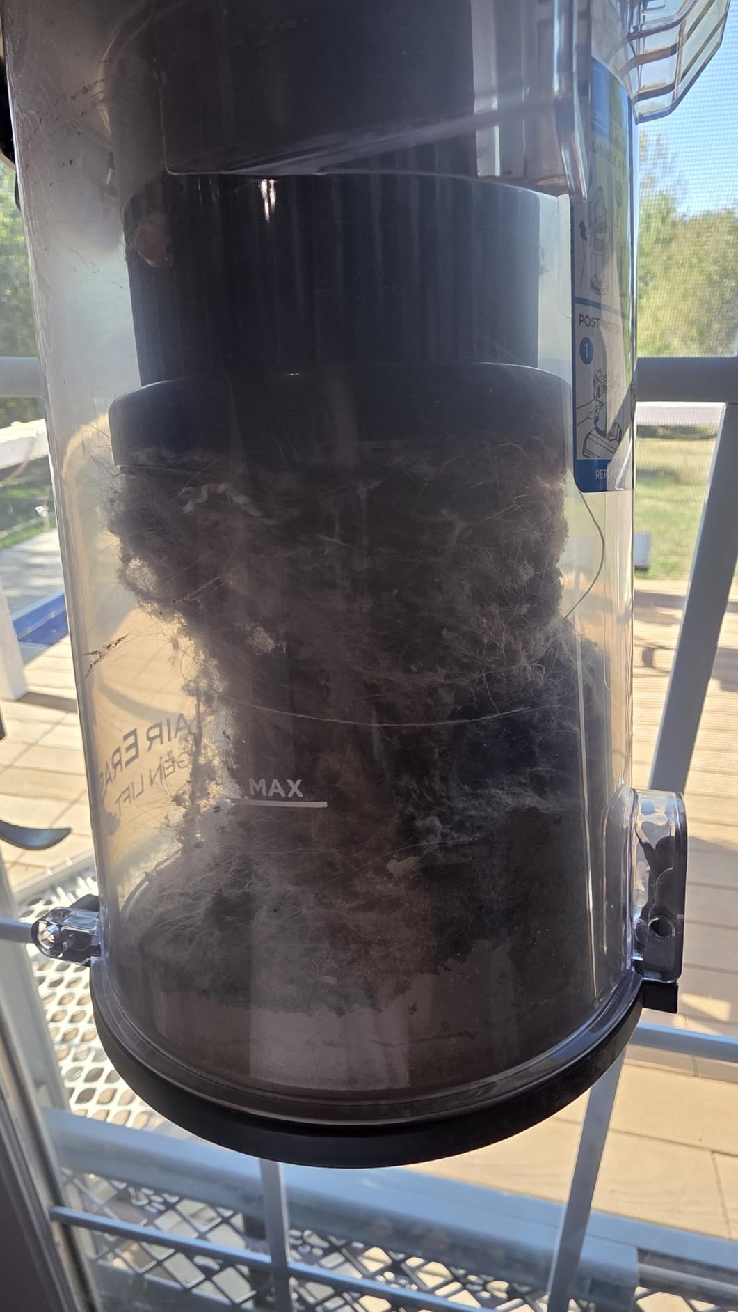 BISSELL Pet Hair Eraser Allergen Lift-Off with Powerful Suction, HEPA, Tangle-Free Brush Roll, 39883 - Customer Photo 1