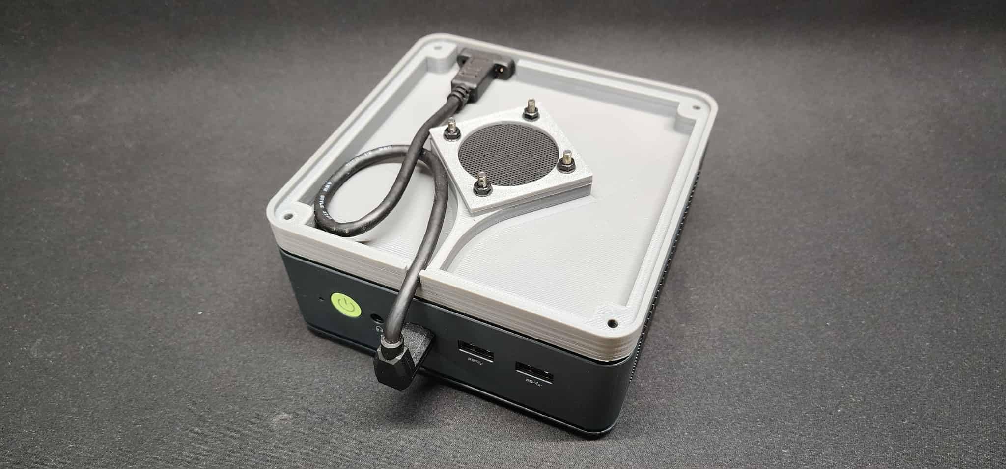 GMKtec Gaming PC, K11 AMD Ryzen 9 8945HS(8C/16T, Up to 5.2GHz), 32GB DDR5 RAM 1TB Mini PC Desktop Computer, Oculink, Dual NIC 2.5GbE LAN, HDMI/DisplayPort/USB4*2 - Customer Photo 1