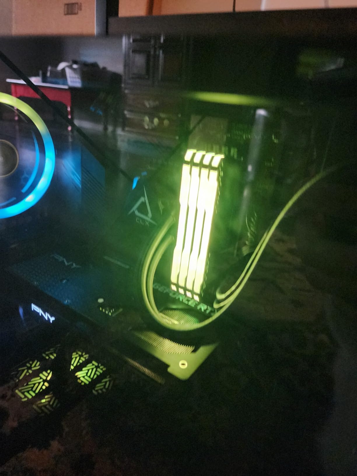 CLX Set Gaming PC - Intel Core Ultra 9 285K 3.7GHz, GeForce RTX 4070 Super, 2TB NVMe M.2 SSD, 4TB HDD, 64GB DDR5 Memory, 360mm AIO, WiFi, Windows 11 Home, Black - Customer Photo 3