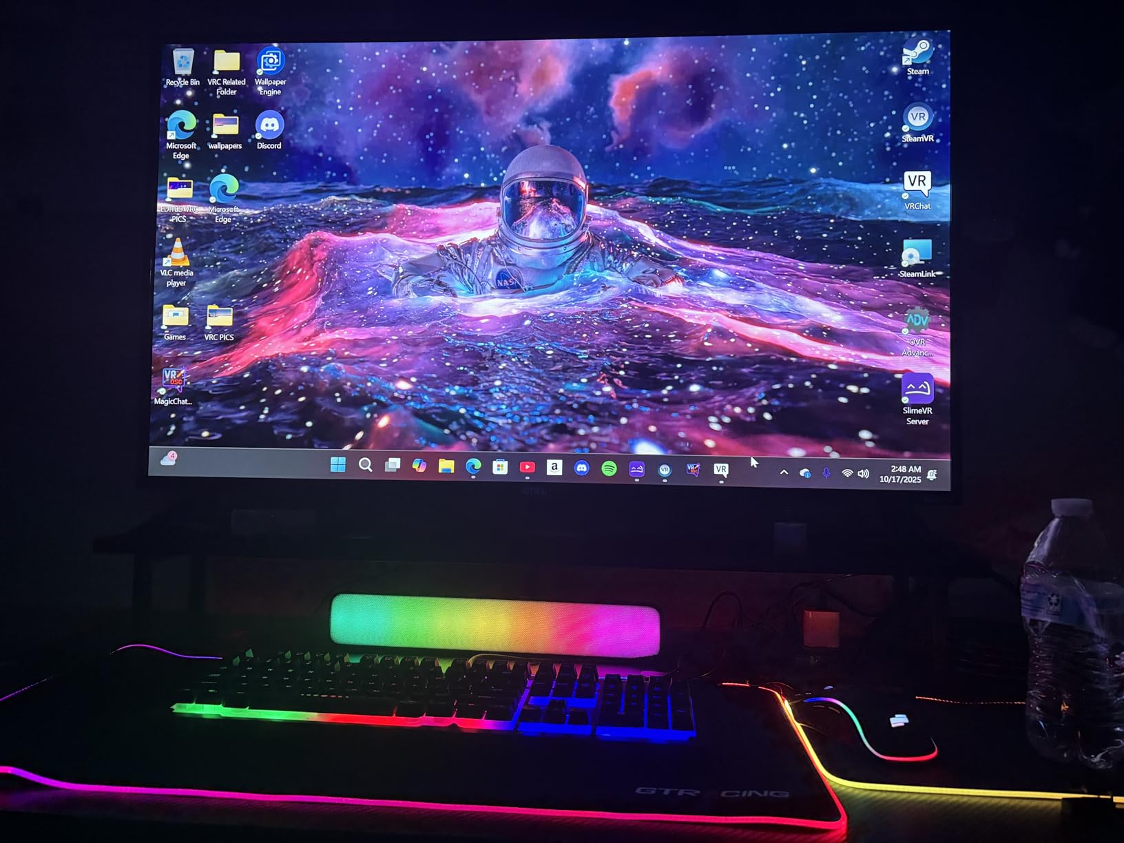 STGAubron Gaming PC Computer Desktop, GeForce RTX 3060 12G, Intel Core i7 up to 3.9G, 32GB RAM, 1TB SSD, WiFi, BT 5.0, RGB Fan x6, Windows 11 Home - Customer Photo 3