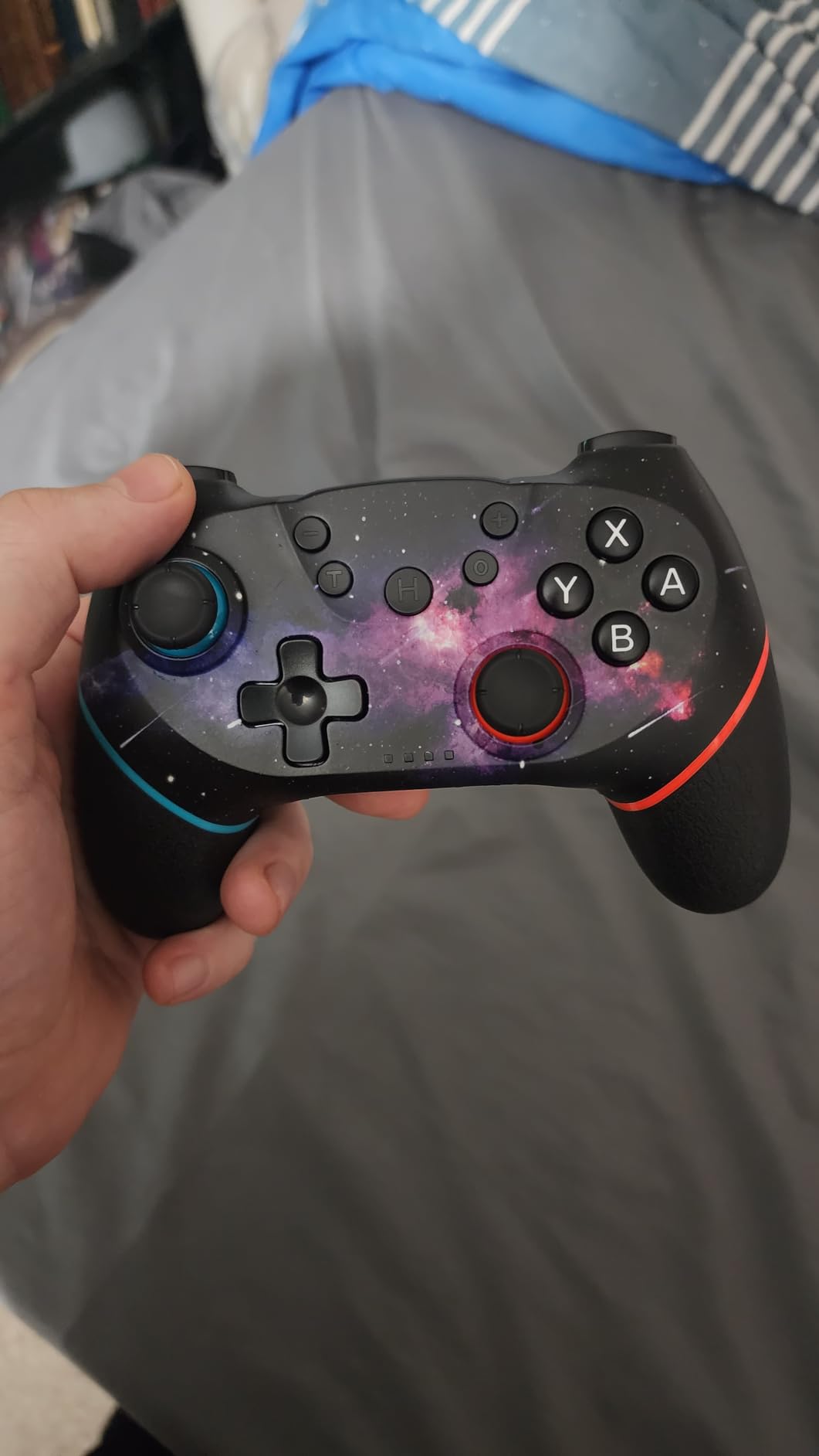 AceGamer Wireless Pro Controller for Nintendo Switch/Lite/OLED/Switch 2/PC, 2 pack, Dual Vibration/Turbo/Ergonomic ! (Black&White) Customer Review AceGamer Wireless Pro Controller for Nintendo Switch/Lite/OLED/Switch 2/PC, 2 pack, Dual Vibration/Turbo/Ergonomic ! (Black&White) - Customer Photo 2