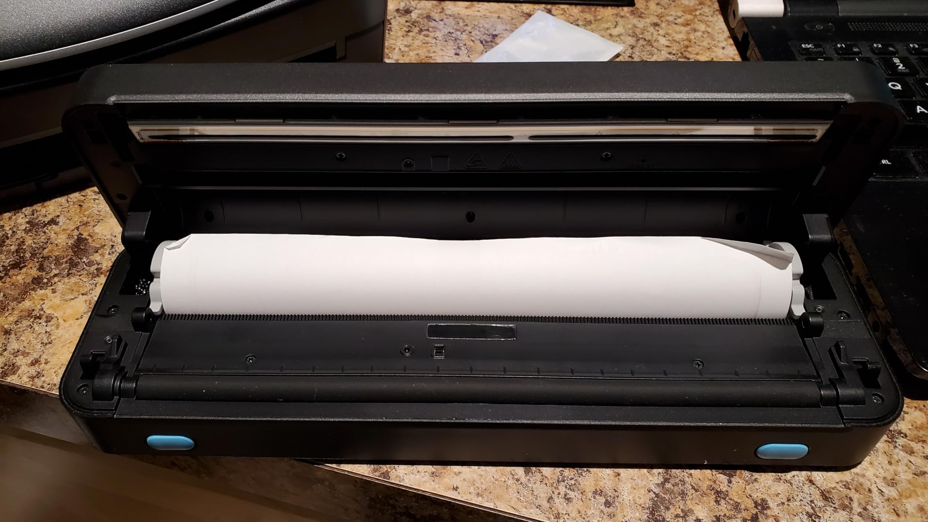 TYPONOS Portable Printers Wireless for Travel, D820 Thermal Inkless Printer Support Sizes from 8.5