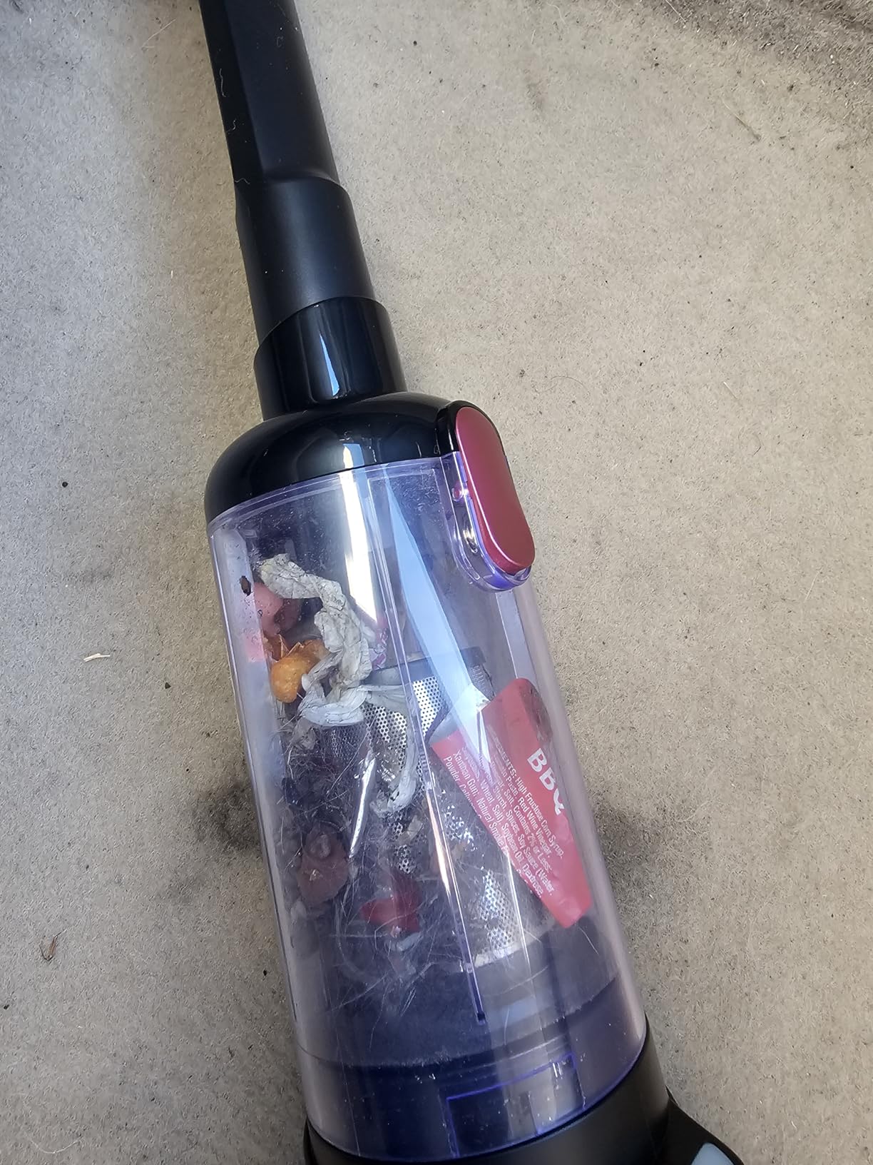 Car Vacuum Portable Cordless, 18000Pa 2 in 1 Vacuum Cleaner&Air Duster, 130W Brushless Motor Handheld Vacuum Cordless with 7800mAh Battery, LED Light, Multi-Nozzles for Car, Home, Office, Pet - Customer Photo 2