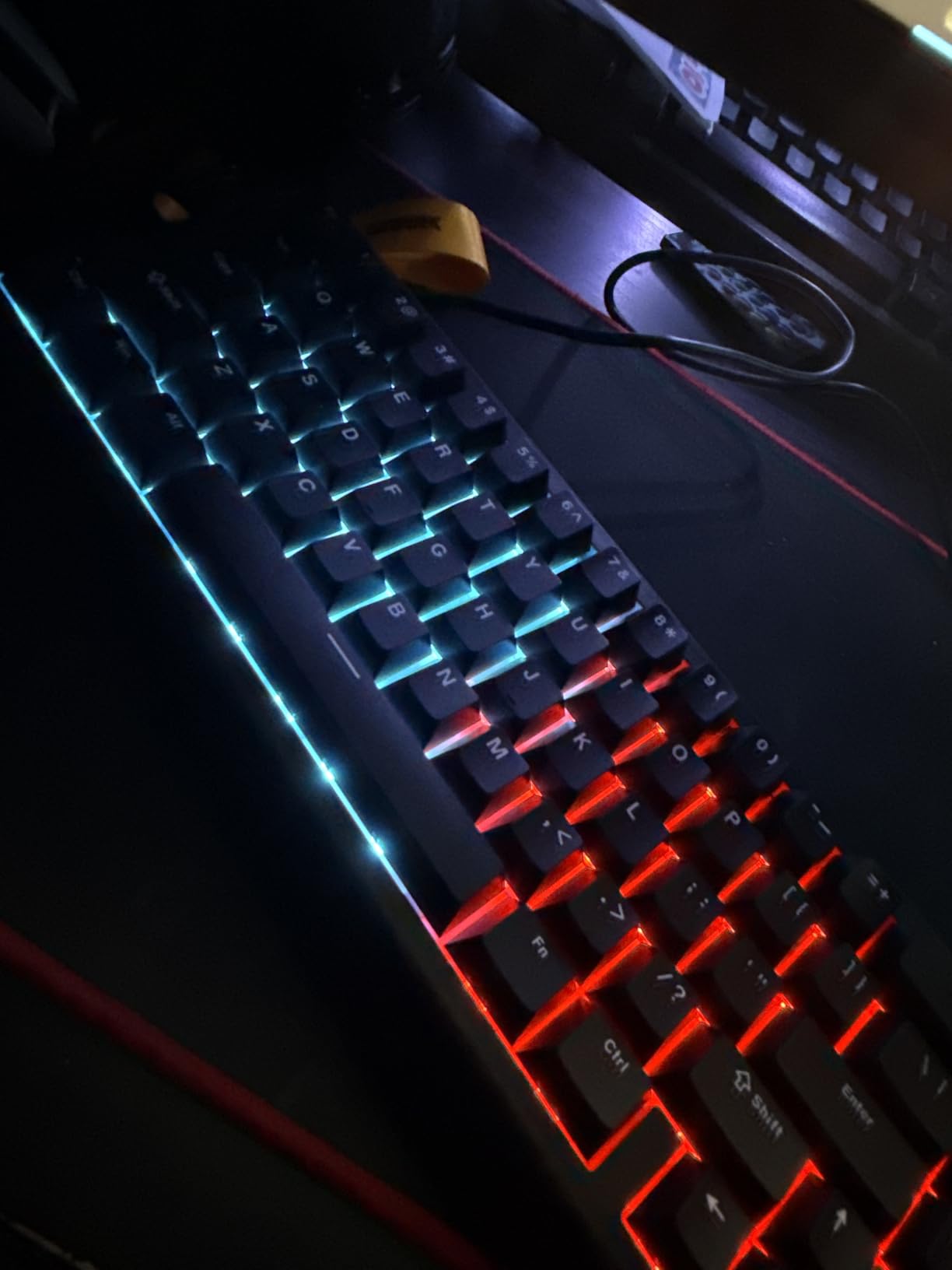 ATTACK SHARK X68 HE RT Mechanical Gaming Keyboard 60% Wired TKL-Black | Adjustable Actuation, Hall Effect Magnetic Switch, 8KHz Polling Rate, RGB Backlit, Top Mount, Web Driver for PC Mac Esport Gamer customer photo 1