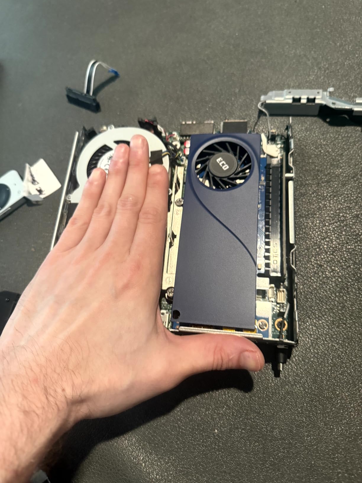 Sparkle Intel Arc B570 Guardian OC Graphics Card, 10GB GDDR6, Torn Cooling 2.0, Axial Fan, Breathing Light, Metal Backplate, SB570G-10GOC - Customer Photo 1