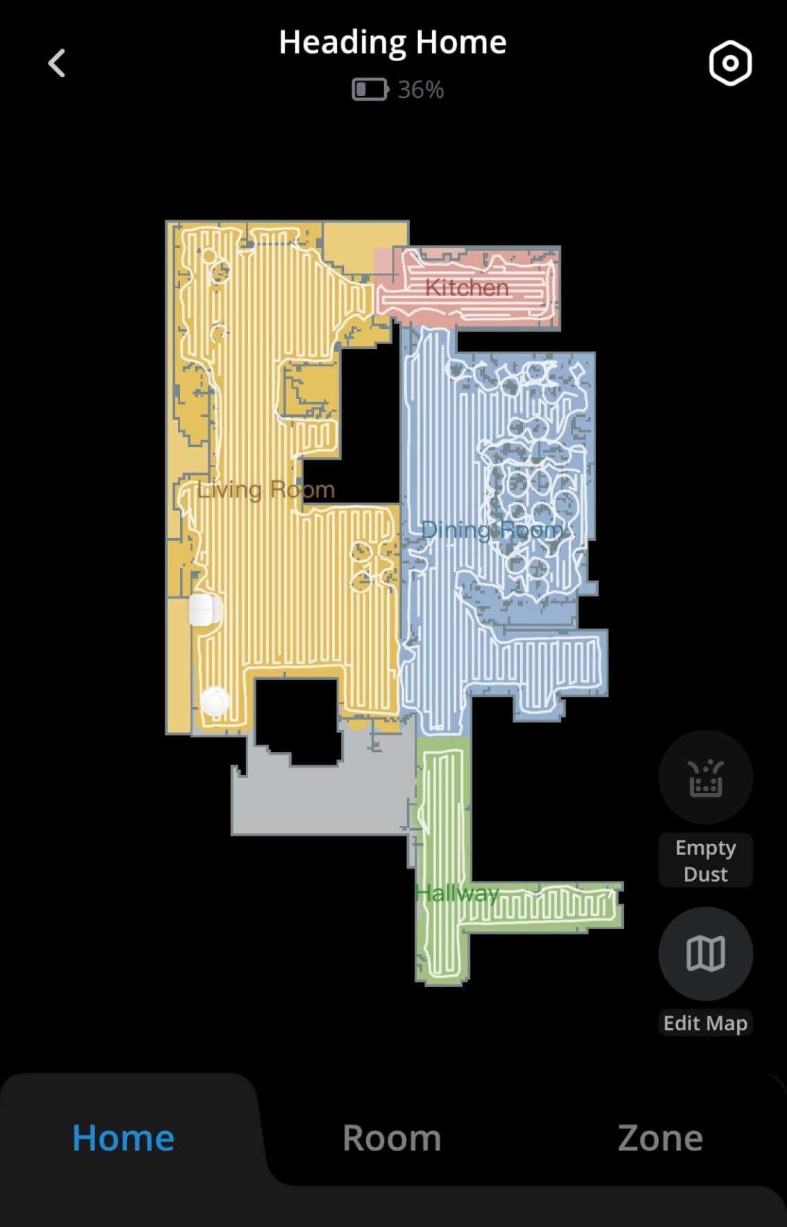 eufy C10 Robot Vacuum Self Emptying, 8 Weeks Hands Free, Advanced Smart Mapping with LiDAR Navigation, 2.85-Inch Slim Design, Powerful Suction, Edge Expansion Brush for Pet Hair - Customer Photo 3