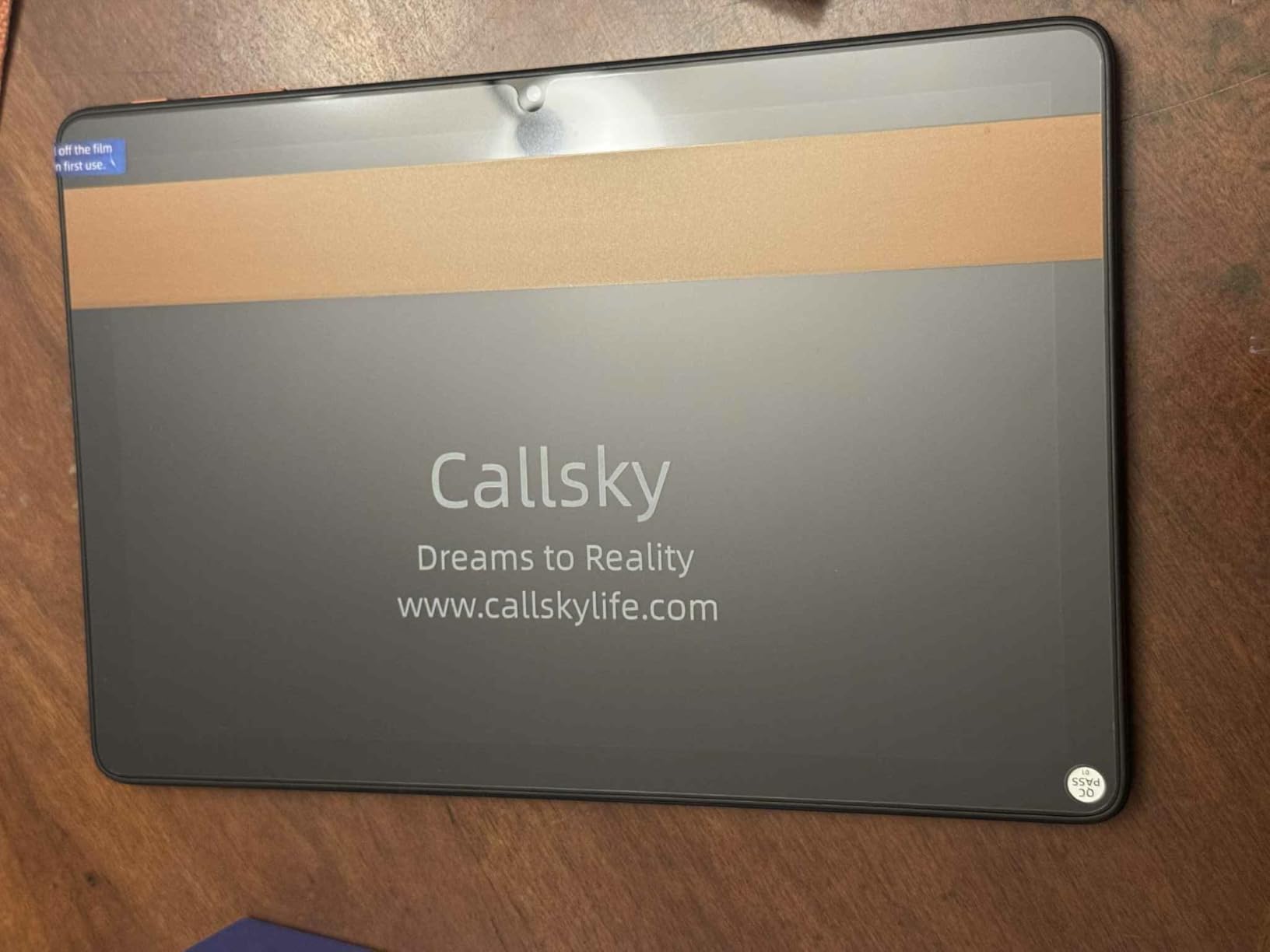 Android Tablet, 10.1 inch Android 15 Tablet with Octa-core Processor RAM 12GB ROM 64GB(Up to 2 TB), 800x1280 Resolution, WiFi 6 & Bluetooth, Dual Speakers, 5MP+8MP, 6000mAh, Tablets 2025 - Customer Photo 2