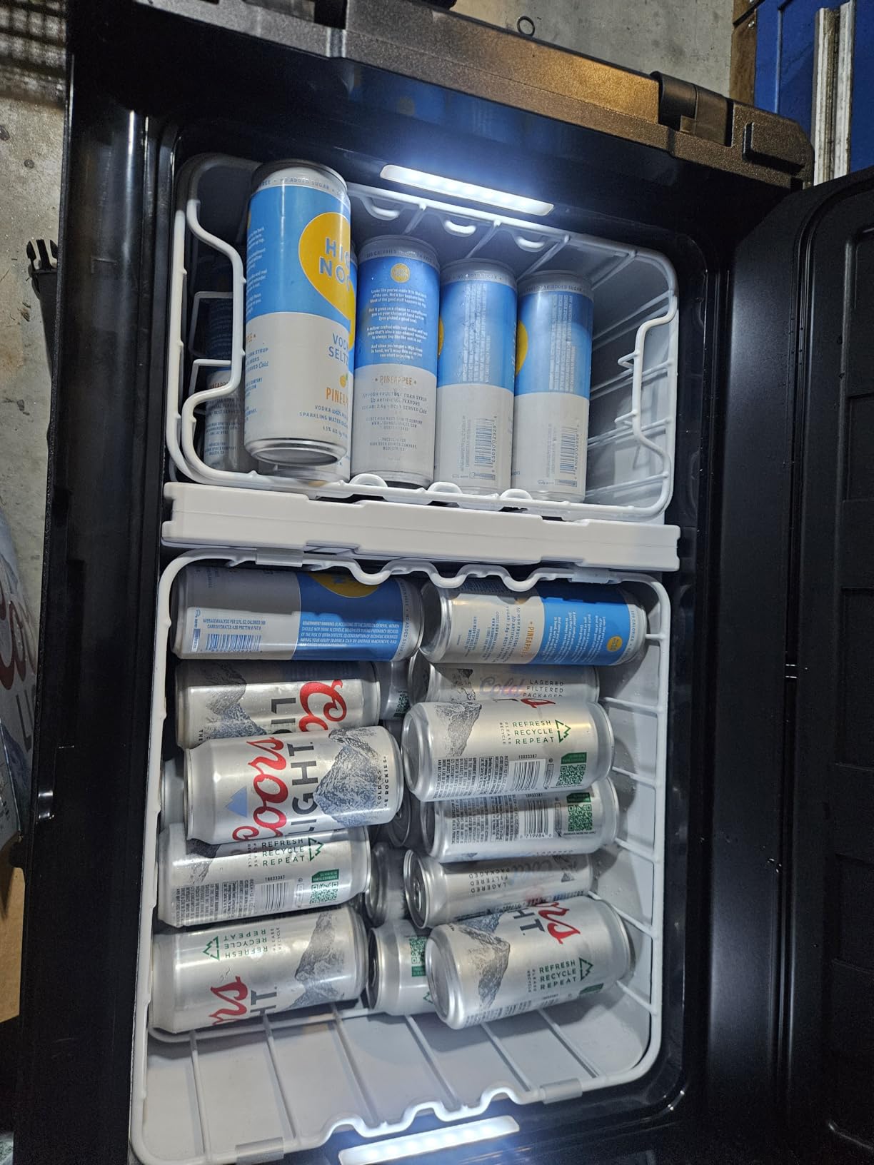 BougeRV 12 Volt Portable Refrigerator, 69 Quart Rocky V2.0 Dual Zone Car Fridge Freezer with APP Control, Compressor Cooler 12/24V DC, 110~240V AC for Overlanding, Camping, Travel, RV, Truck Customer Review BougeRV 12 Volt Portable Refrigerator, 69 Quart Rocky V2.0 Dual Zone Car Fridge Freezer with APP Control, Compressor Cooler 12/24V DC, 110~240V AC for Overlanding, Camping, Travel, RV, Truck - Customer Photo 3