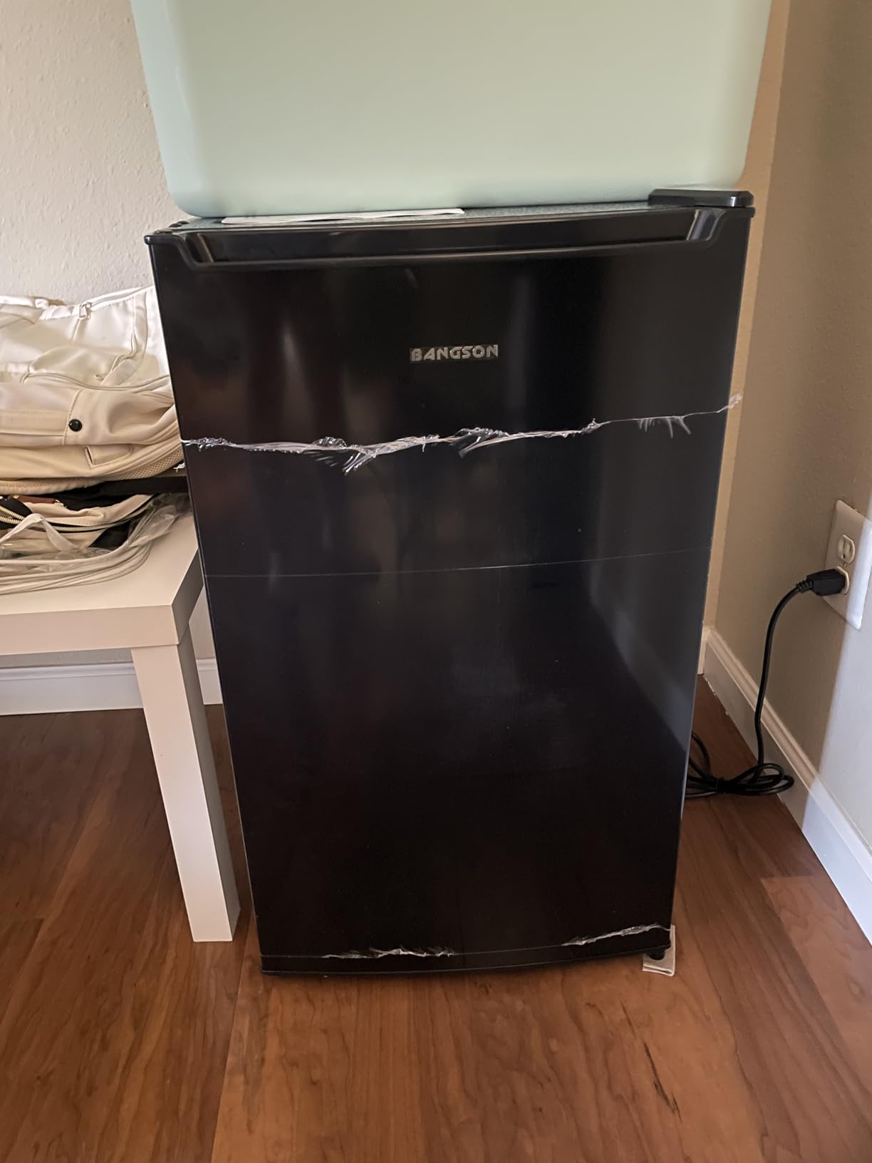 BANGSON 3.0 Cu.ft Compact Upright Freezer, Energy-Saving Mini Freezer with Adjustable Thermostat, Removable Shelves, Reversible Door, Ideal for Garage/Dorm/Office/Apartment, Silver Customer Review BANGSON 3.0 Cu.ft Compact Upright Freezer, Energy-Saving Mini Freezer with Adjustable Thermostat, Removable Shelves, Reversible Door, Ideal for Garage/Dorm/Office/Apartment, Silver - Customer Photo 1