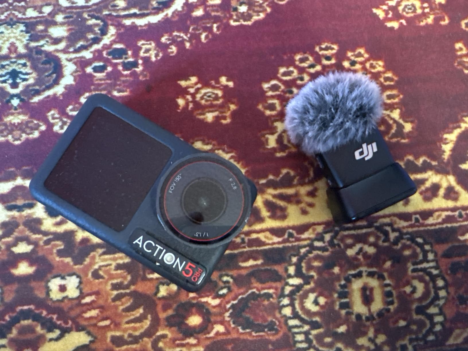 DJI Osmo Action 5 Pro Essential Combo, Waterproof Action Camera with 1/1.3 DJI Osmo Action 5 Pro Essential Combo, Waterproof Action Camera with 1/1.3