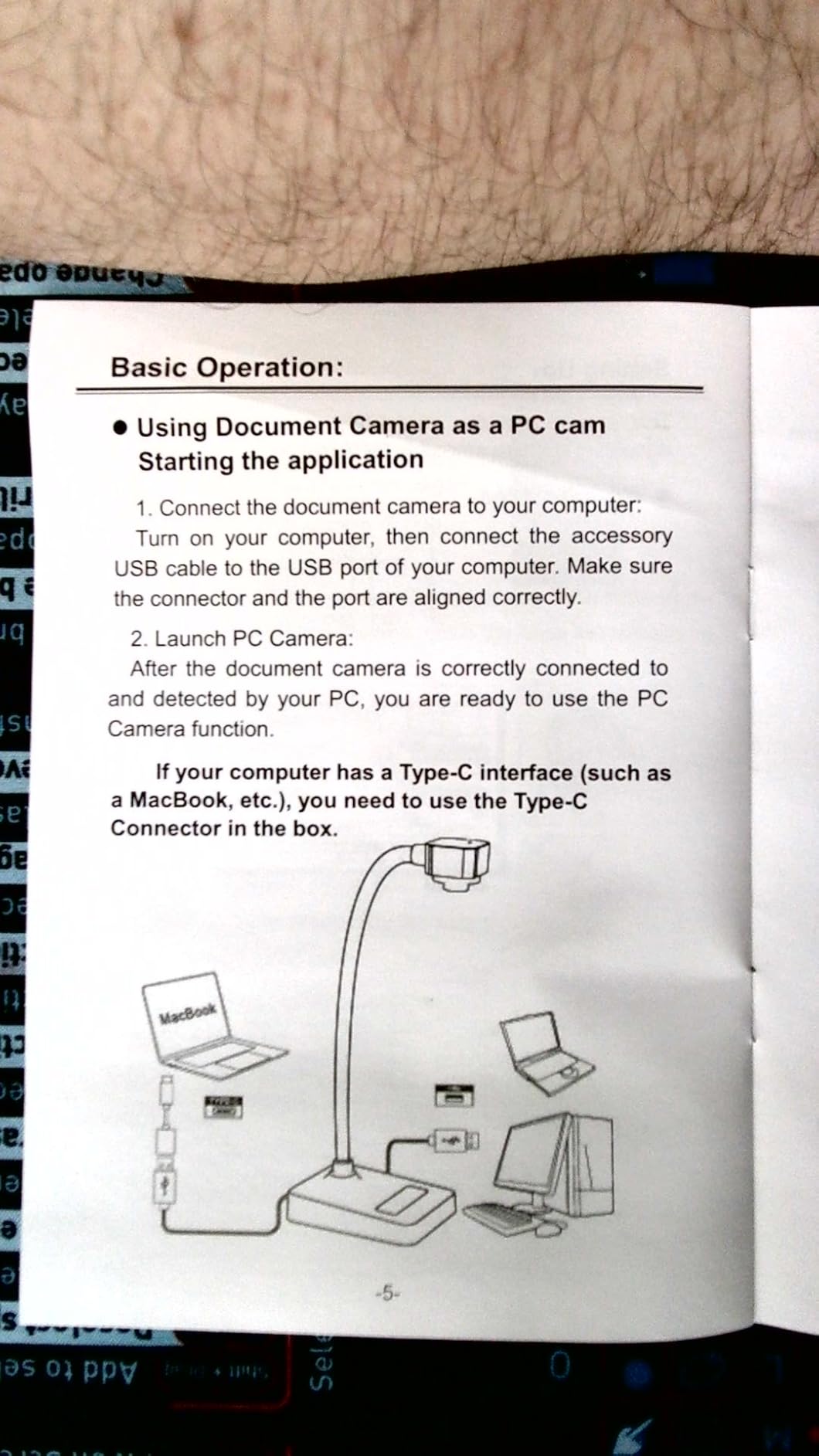 USB Document Camera for Teachers, Webcam for Distance Learning,Manual Focus Camera,with mic,Fold for Mac OS, Windows, Chromebook Compatible for Web Conferencing, Remote Teaching,Live Demo,visualizer Customer Review USB Document Camera for Teachers, Webcam for Distance Learning,Manual Focus Camera,with mic,Fold for Mac OS, Windows, Chromebook Compatible for Web Conferencing, Remote Teaching,Live Demo,visualizer - Customer Photo 2