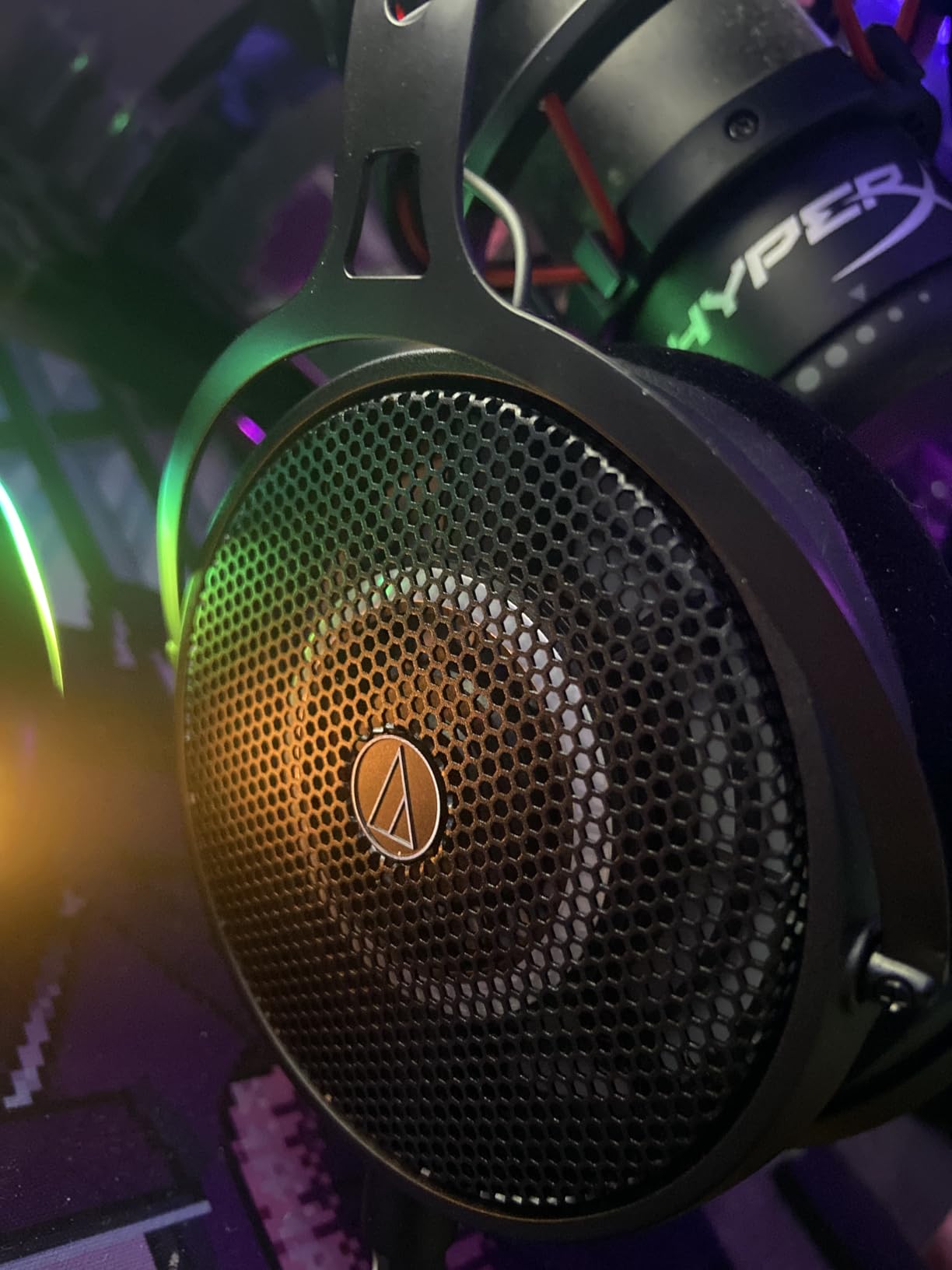 Audio-Technica ATH-R50x Professional Over-Ear Open-Back Reference Headphones - Customer Photo 2