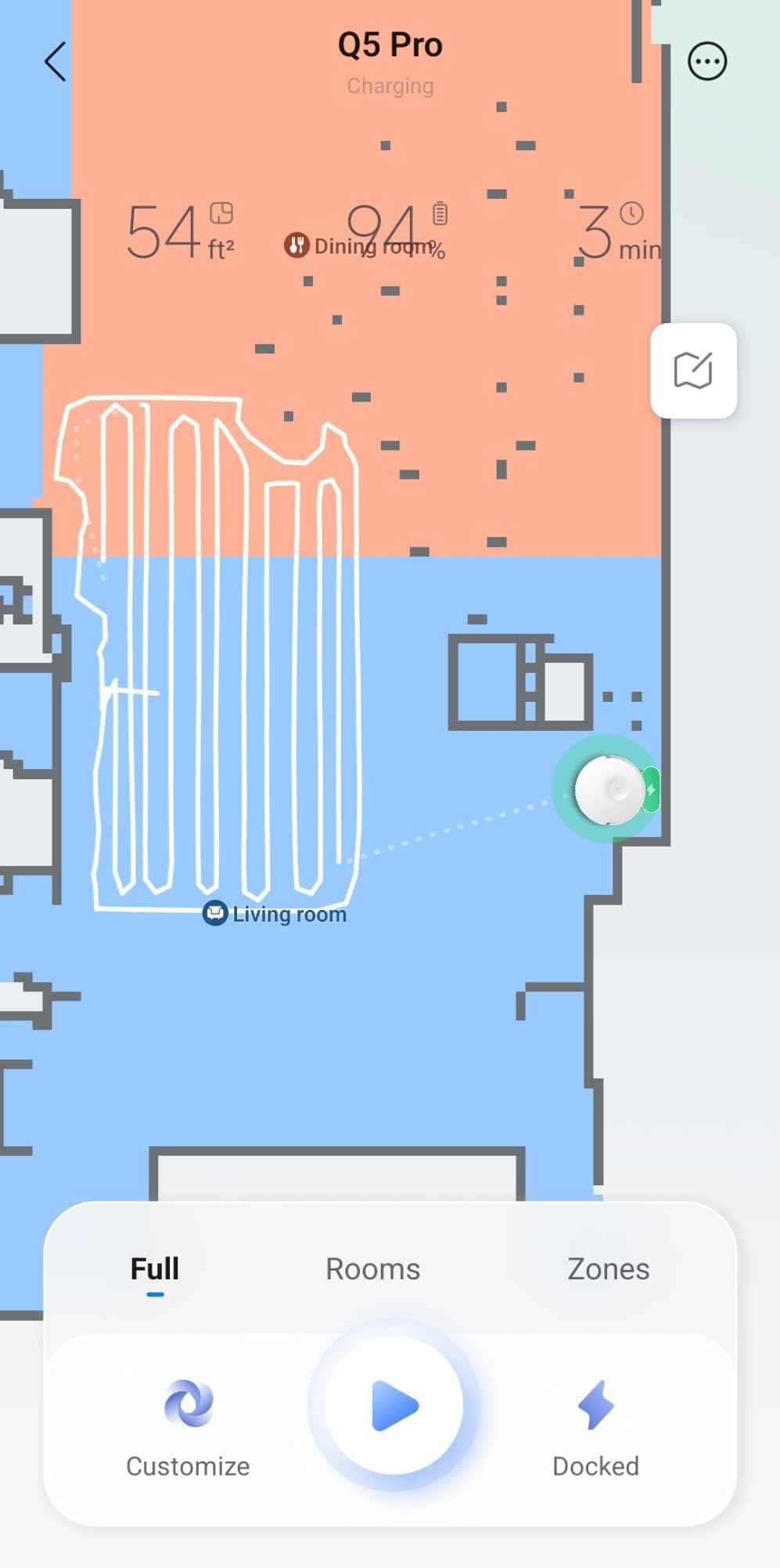 roborock Q10 X5 Robot Vacuum and Mop Combo, 10,000 Pa HyperForce, Dual Anti-Tangle System, Auto Mop Lifting, JawScrapers Brush & High-Intensity Mop, Reactive Tech Obstacle Avoidance, PreciSense LiDAR - Customer Photo 3