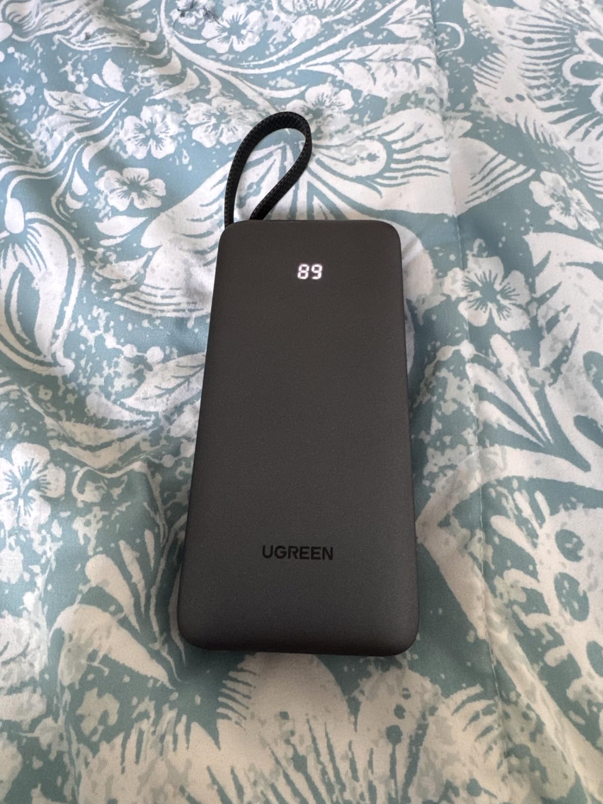 UGREEN Nexode Power Bank 20000mAh 45W with Built-in Cable, Fast Charging Portable Charger for iPhone 17 Pro/Samsung S25 Ultra/iPad Pro, 3-Port External Battery Pack with Digital Display, Travel Ready - Customer Photo 1