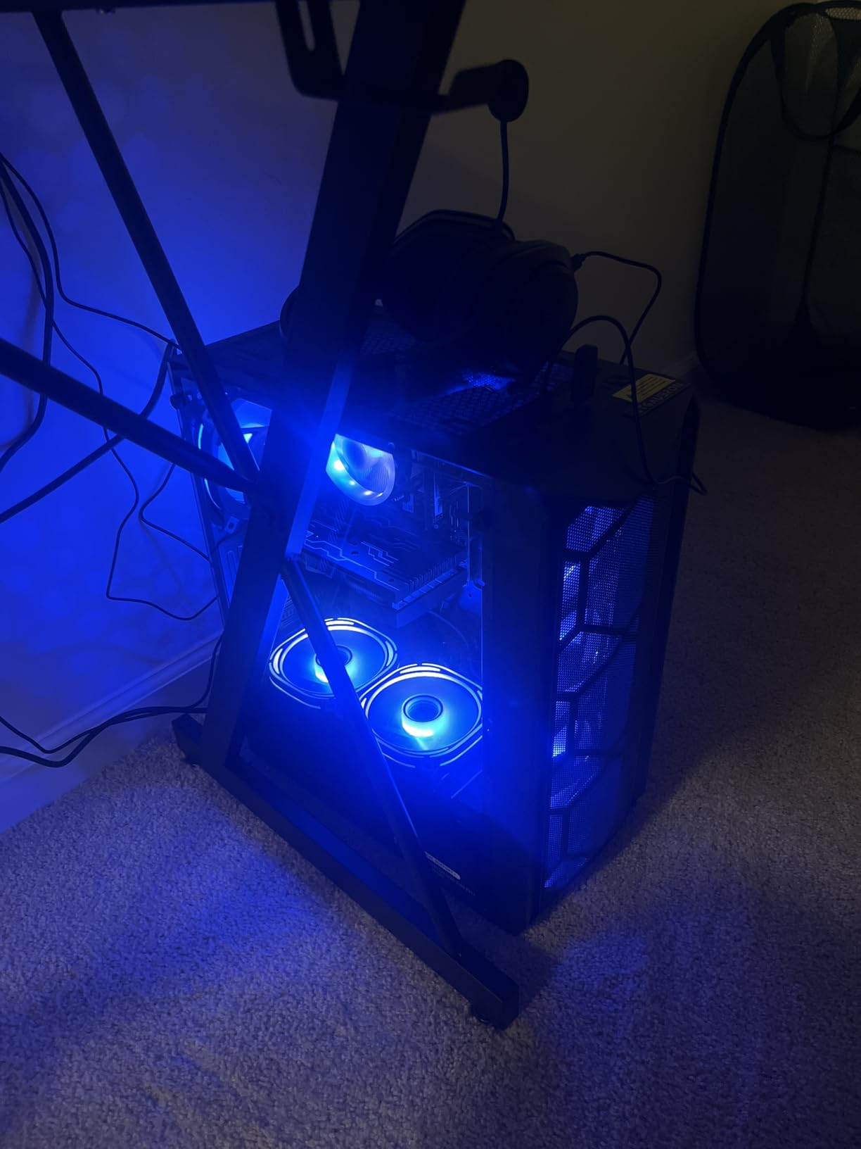 STGAubron Gaming PC Computer Desktop, Intel Core i7 8th Gen up to 4.1G, GeForce RTX 3050 6G, 16G DDR4, 512G SSD, WiFi 6, BT 5.2, RGB Fan x6, Windows 11 Home - Customer Photo 1