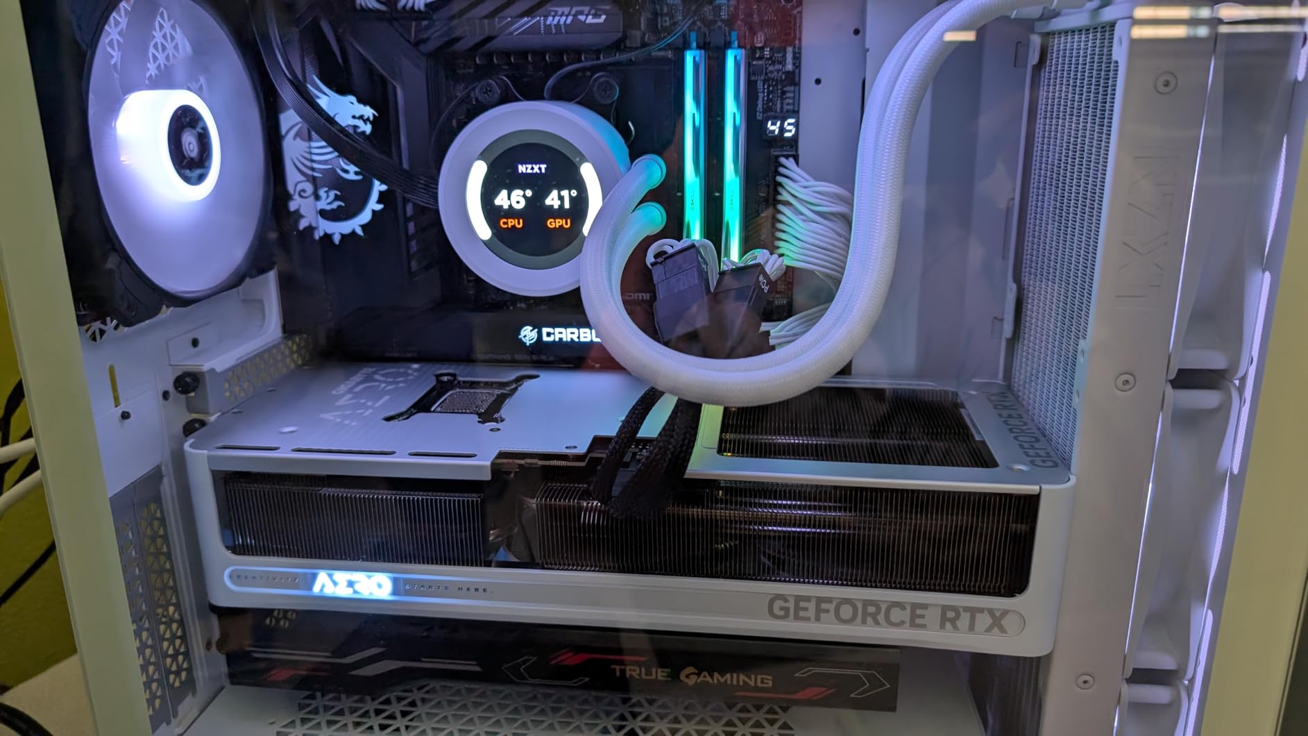 GIGABYTE GeForce RTX 5070 Ti Eagle OC ICE SFF 16G Graphics Card, 16GB 256-bit GDDR7, PCIe 5.0, WINDFORCE Cooling System, GV-N507TEAGLEOC ICE-16GD Video Card - Customer Photo 1
