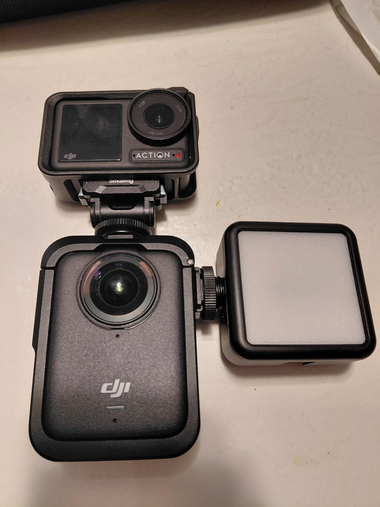 DJI Osmo 360 Camera Standard Combo, Waterproof 360° Action Camera with 1-Inch 360° Imaging, Native 8K 360° Video, 105GB Built-in Storage, 120MP 360° Photo, 100-Min 8K Recording, 360 Action Camera - Customer Photo 1