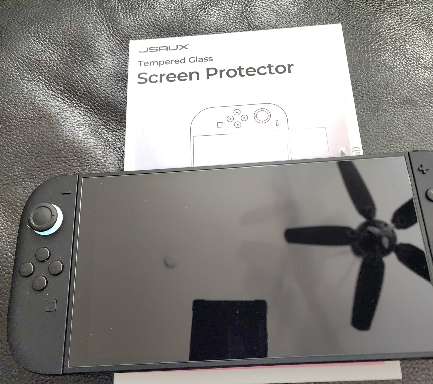 JSAUX 3-Pack Tempered Glass Screen Protector for Nintendo Switch 2 (2025), Easy to Install with Guiding Frame Ultra HD Glass Protector 9H Hardness Scratch Resistant Accessories for Switch2 Customer Review JSAUX 3-Pack Tempered Glass Screen Protector for Nintendo Switch 2 (2025), Easy to Install with Guiding Frame Ultra HD Glass Protector 9H Hardness Scratch Resistant Accessories for Switch2 - Customer Photo 5