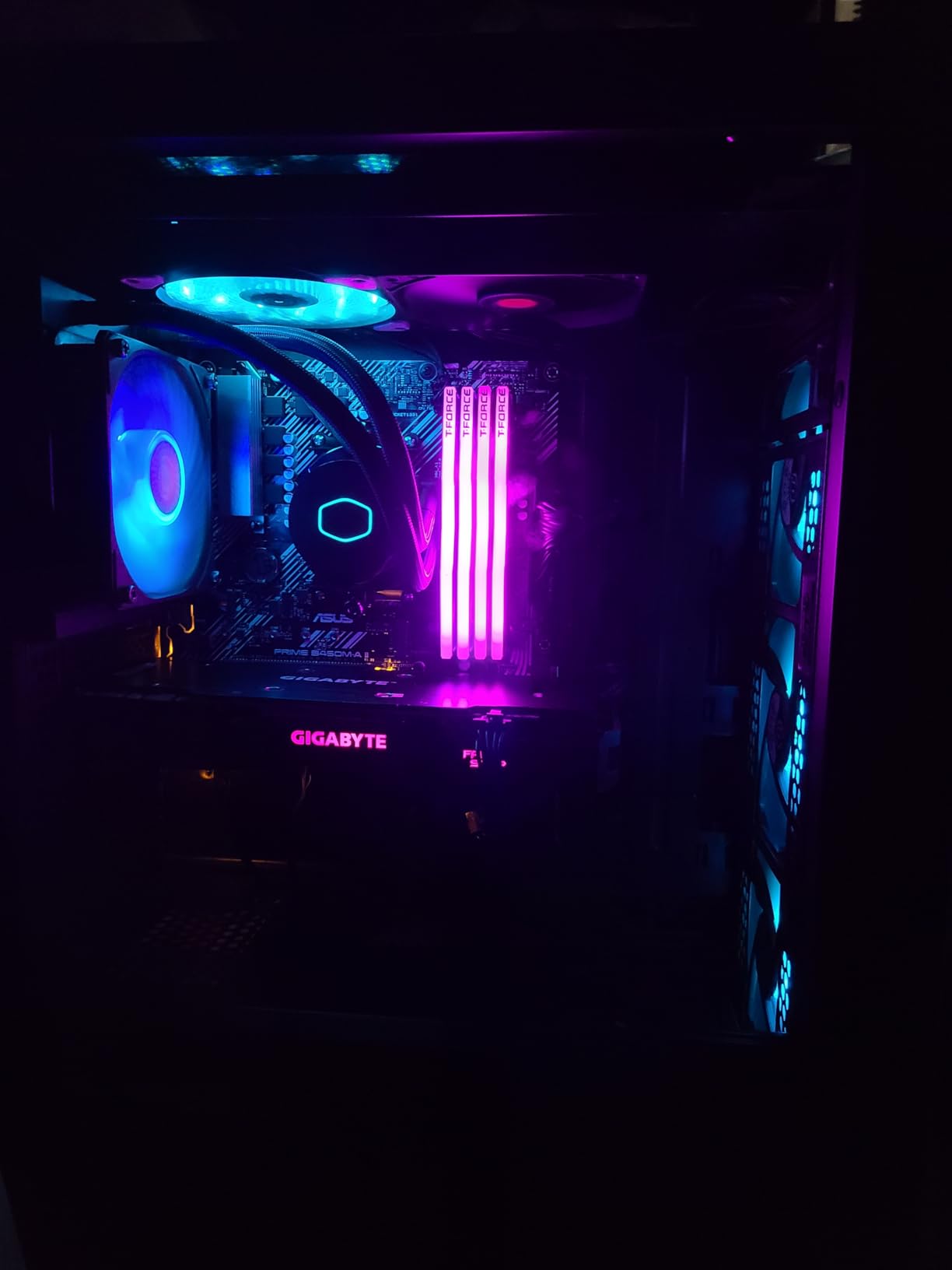 Micro Center AMD Ryzen 5 5500 Desktop Processor with ASUS TUF Gaming A520M-PLUS (WiFi) AM4 microATX Motherboard (M.2 Support, 802.11ac Wi-Fi, DisplayPort, HDMI) - Customer Photo 2