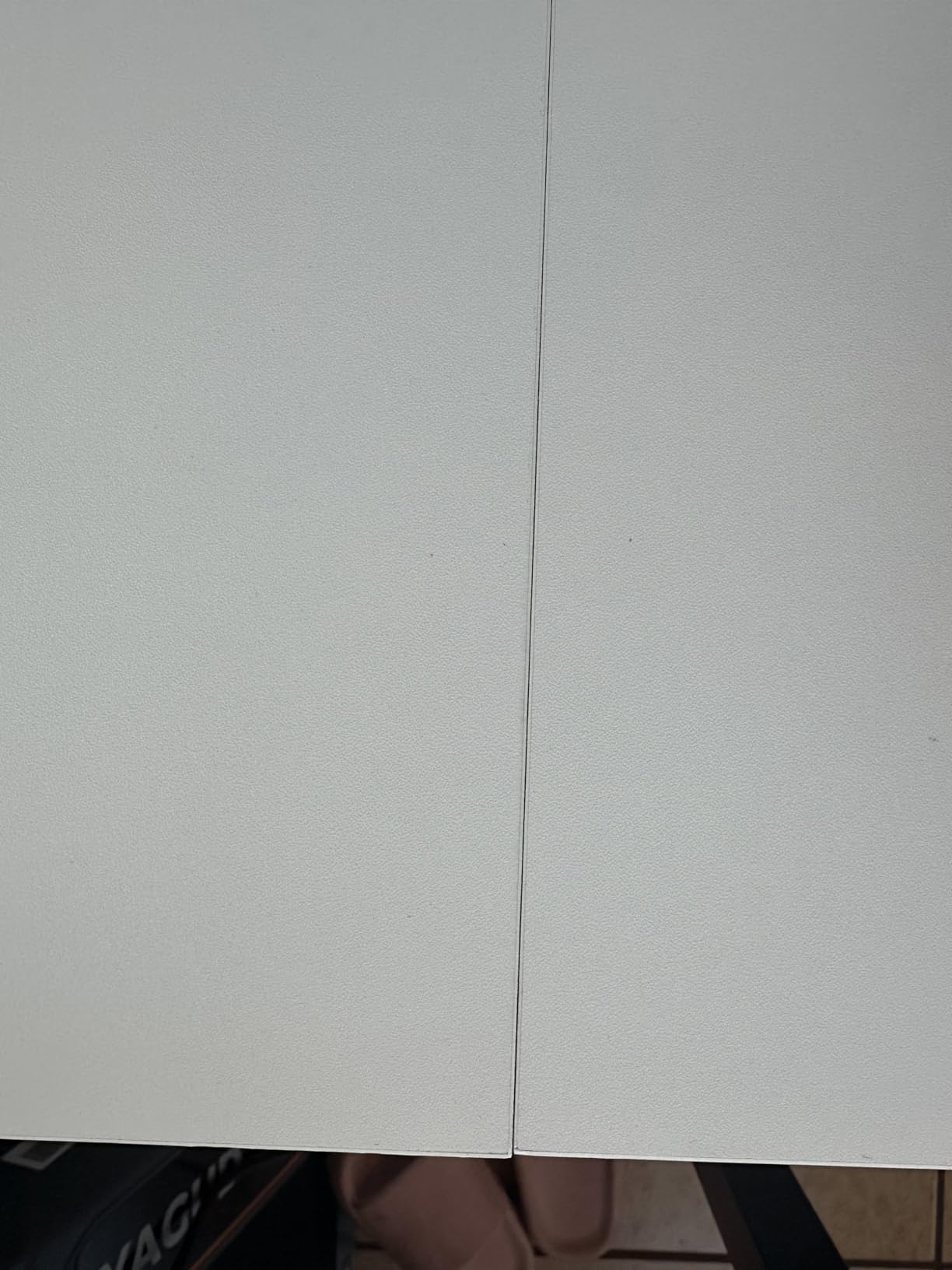 Veken 55 Inch Large Electric Standing Desk, Heights Adjustable,Sit to Stand Up, Work Home Office Computer Table for Study, Walking Pad, Writing, and Games, Wooden Desktop Desks, Black - Customer Photo 1