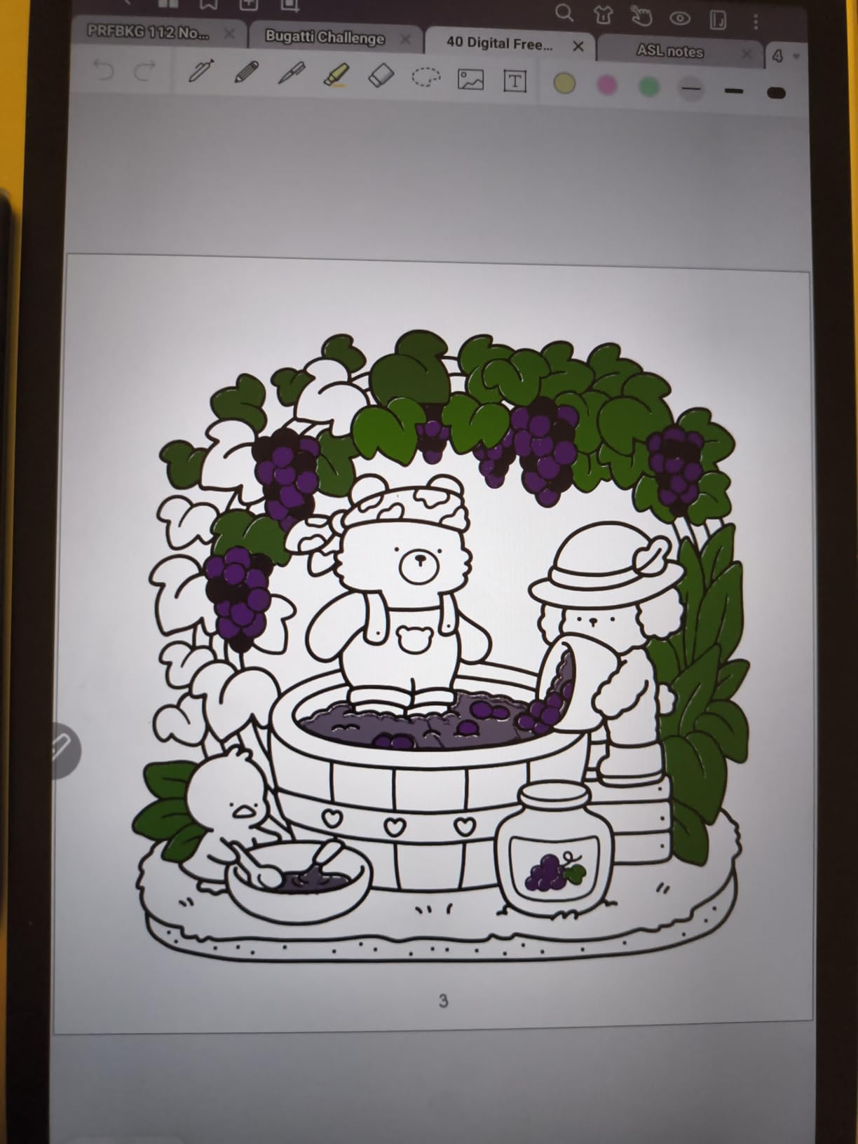 XPPen 3 in 1 Color Digital Notebook 10.95'' Paper Note Taking Tablet with 16384 Pressure Levels Battey-Free X3 Pro Pencil 2 Magnetic Folio 6+128GB Magic Note Pad for Writing/Reading/Meeting/Study - Customer Photo 2