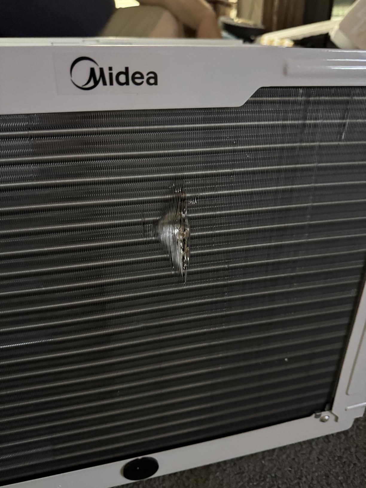 Midea 14,000 BTU Smart Inverter Window Air Conditioner with APP, Alexa Control, 115V AC Unit Cools up to 700 Sq. Ft, Quiet Operation, Energy Saving, Remote & Easy Installation Kit, White - Customer Photo 2