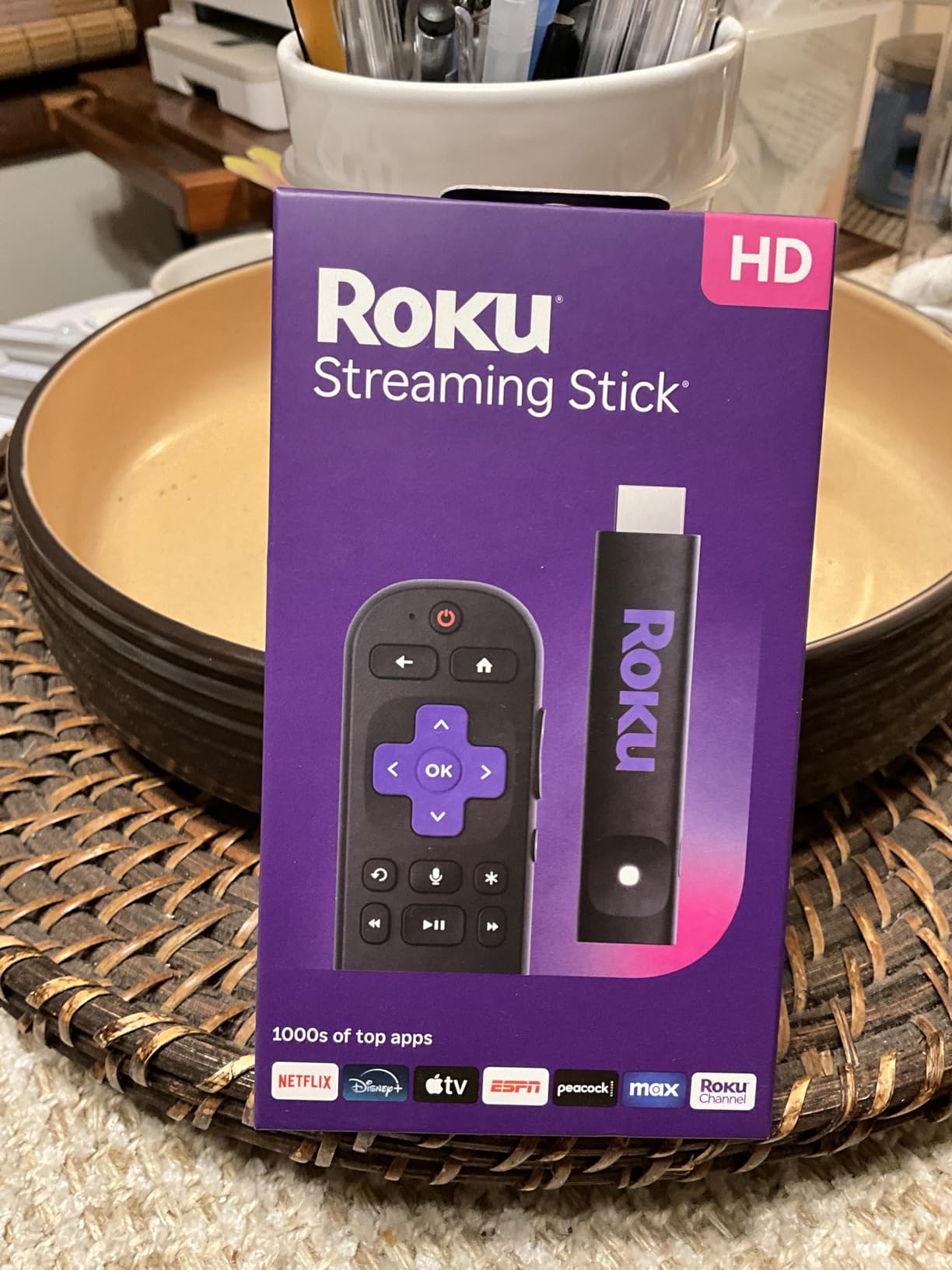 Roku Streaming Stick HD 2025 — HD Streaming Device for TV with Roku Voice Remote, Free & Live TV - Customer Photo 3