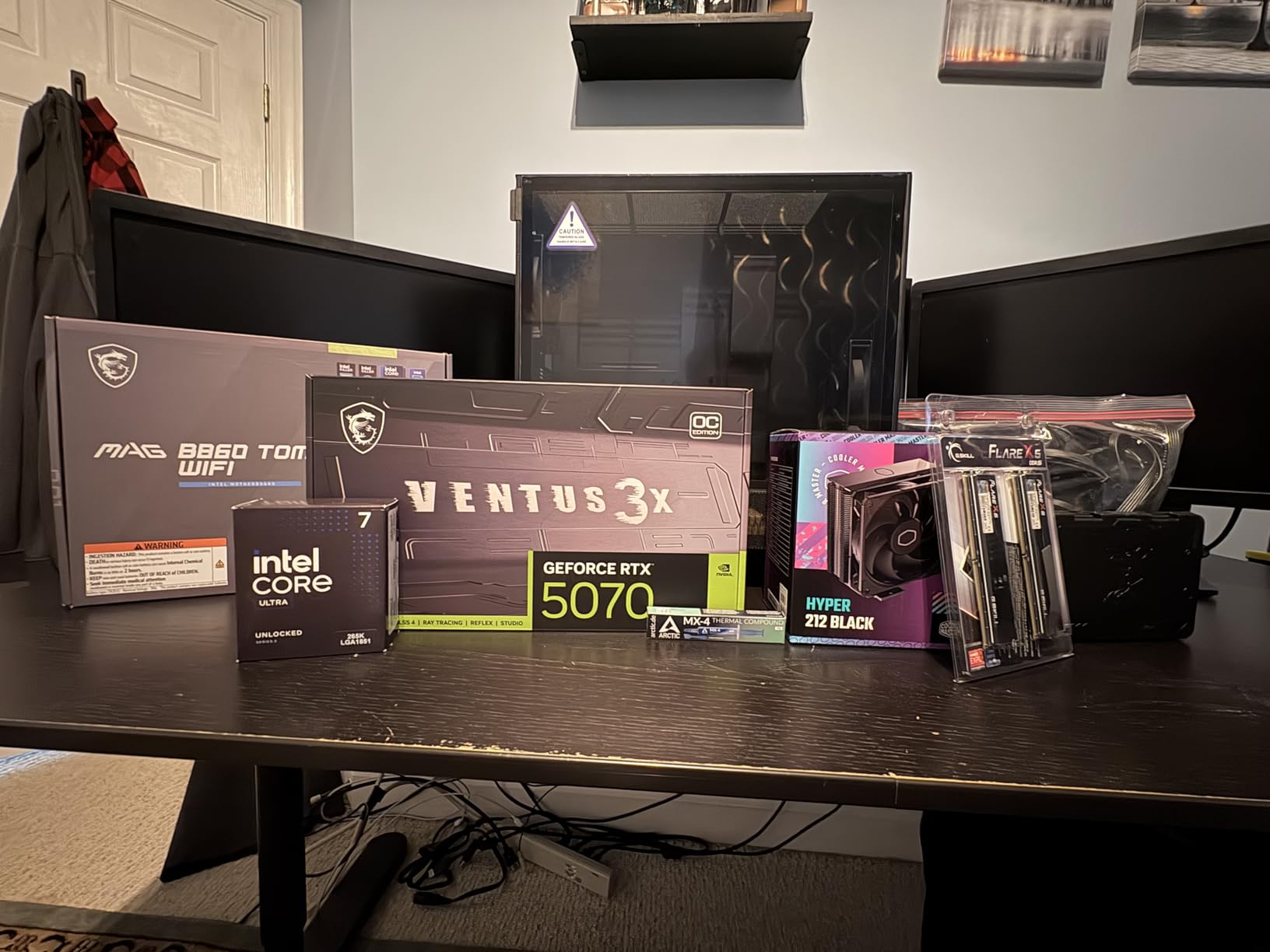 MSI Gaming RTX 5070 12G Ventus 3X OC Graphics Card (12GB GDDR7, 192-bit, Extreme Performance: 2557 MHz, DisplayPort x3 2.1a, HDMI 2.1b, NVIDIA Blackwell Architecture) - Customer Photo 2