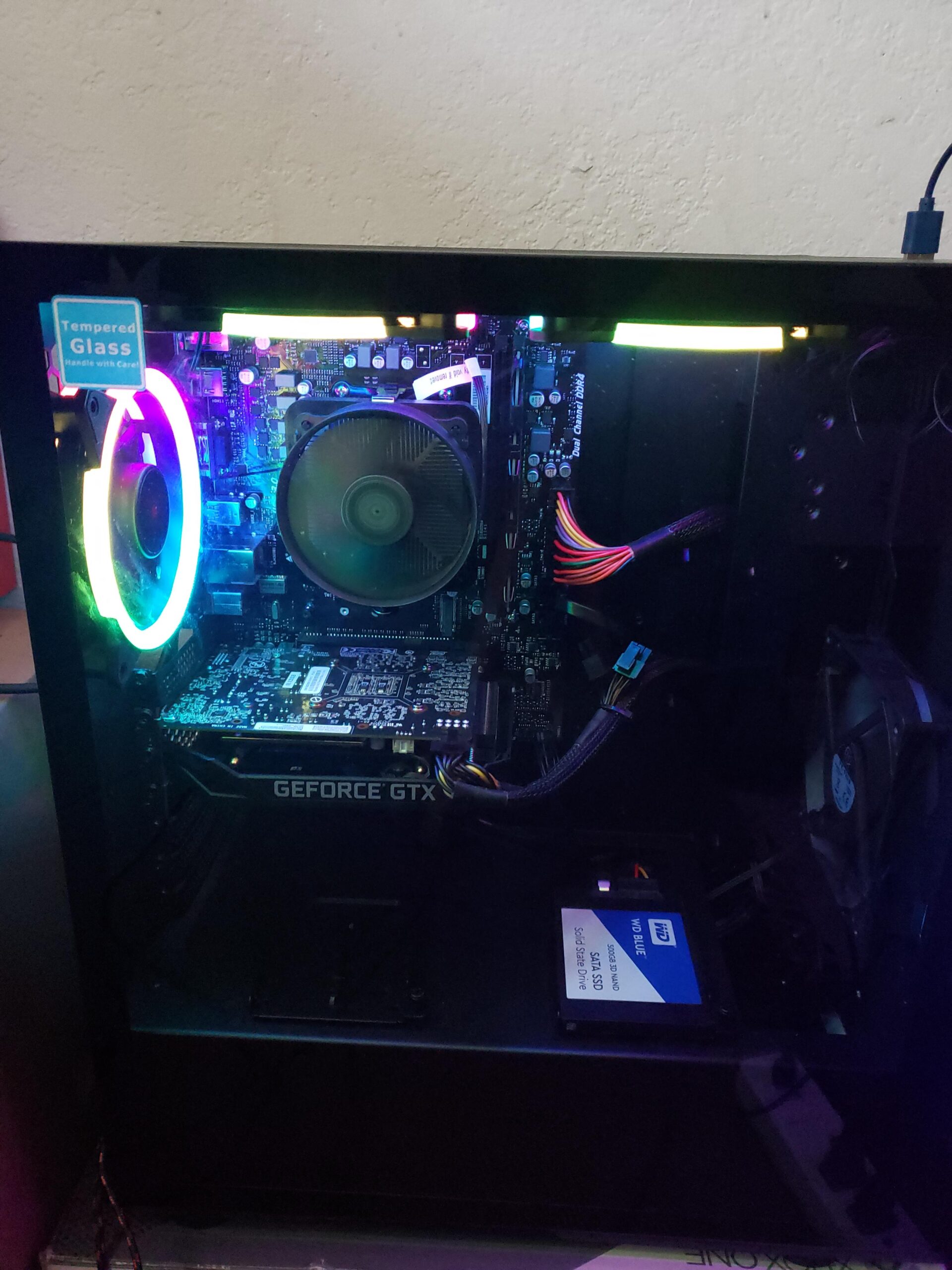 Skytech Gaming Rampage Desktop PC, Ryzen 7 9700X 3.8 GHz (5.5GHz), AMD RX 9070XT 16GB, 2TB Gen4 NVMe SSD, 32GB DDR5 RAM 6000 RGB, 850W Gold ATX 3 PSU, 360mm ARGB AIO, Wi-Fi, Win 11 Customer Review Skytech Gaming Rampage Desktop PC, Ryzen 7 9700X 3.8 GHz (5.5GHz), AMD RX 9070XT 16GB, 2TB Gen4 NVMe SSD, 32GB DDR5 RAM 6000 RGB, 850W Gold ATX 3 PSU, 360mm ARGB AIO, Wi-Fi, Win 11 - Customer Photo 2