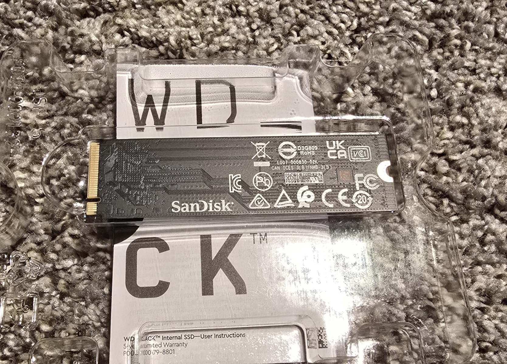 WD_BLACK 4TB SN7100 NVMe Internal Gaming SSD Solid State Drive - Gen4 PCIe, M.2 2280, Up to 7,000 MB/s - WDS400T4X0E [New Version] - Customer Photo 2