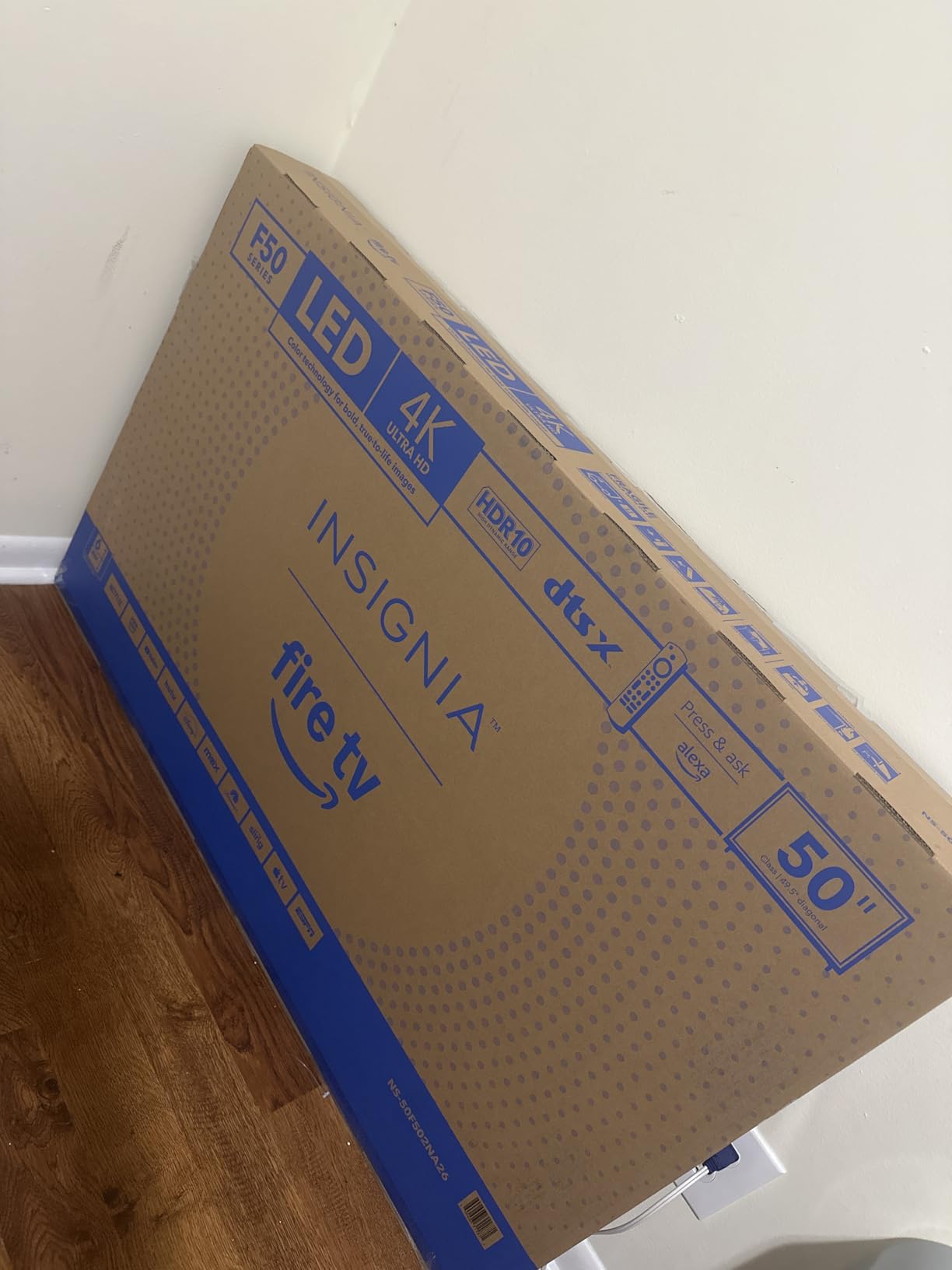 INSIGNIA 75-inch Class F50 Series LED 4K UHD Smart Fire TV with Alexa Voice Remote (NS-75F501NA26) - Customer Photo 1