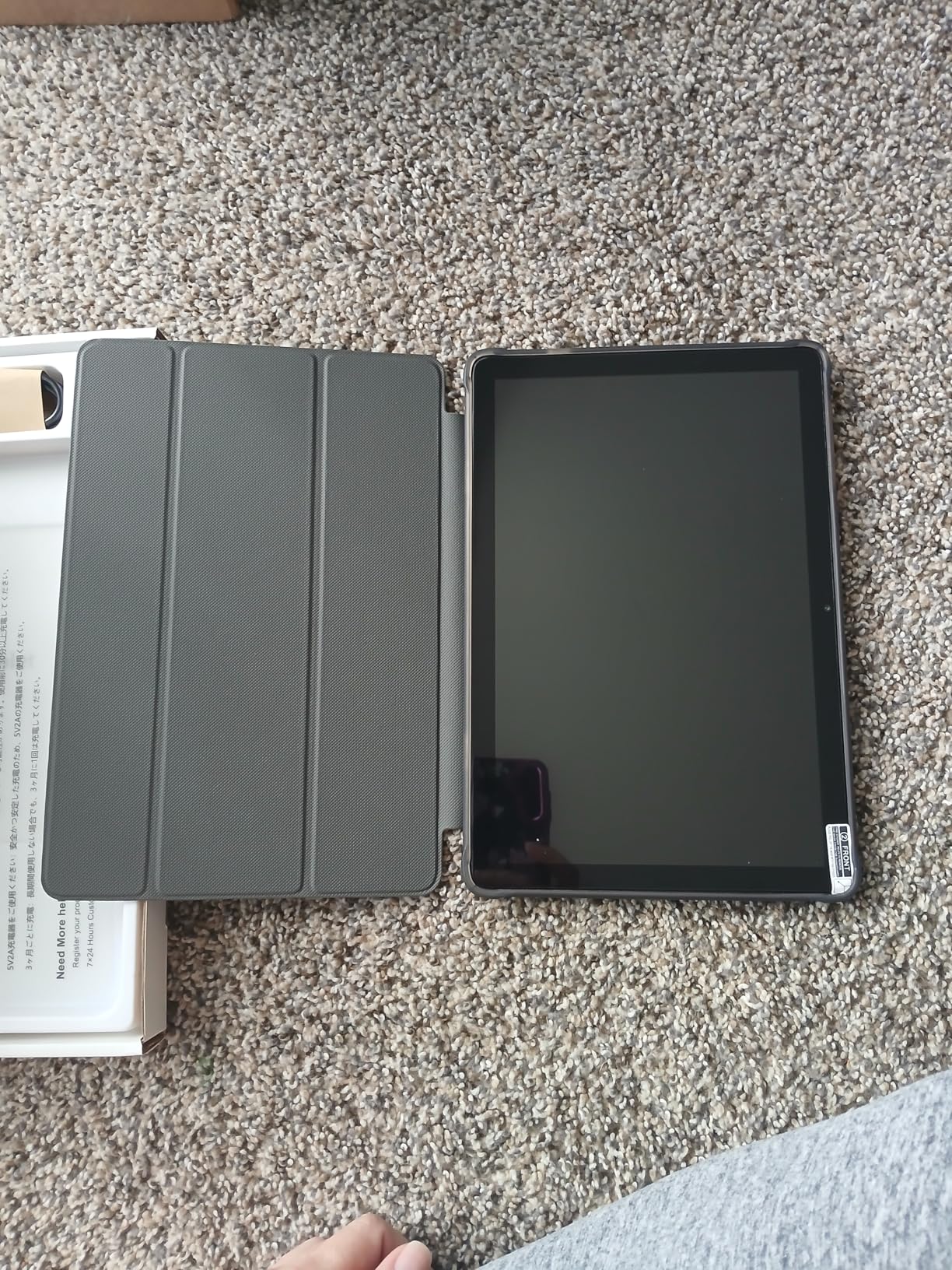 10 inch Android 15 Tablet: Octa-Core, 8GB RAM 64GB, 7000mAh, with Stand Case, IPS HD Display, Wi-Fi 6, OTG, Metal Body – Fast & Portable Tablet for Work & Entertainment, 2-Year Protection - Customer Photo 2