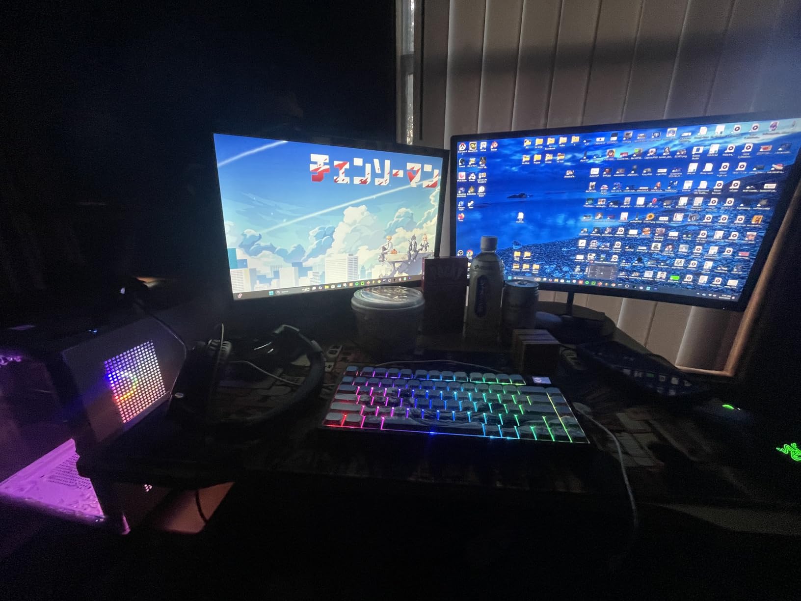 Prebuilt Gaming PC Desktop Computer,Intel Core i7 Desktop,Operating at A Frequency of 3.4-3.9 GHz,RX590 Graphics Card with 8GB GDDR5 Video Memory,16GB RAM, 1TB NVME SSD,WiFi 5.0,RGB Fan x4 Customer Review Prebuilt Gaming PC Desktop Computer,Intel Core i7 Desktop,Operating at A Frequency of 3.4-3.9 GHz,RX590 Graphics Card with 8GB GDDR5 Video Memory,16GB RAM, 1TB NVME SSD,WiFi 5.0,RGB Fan x4 - Customer Photo 1