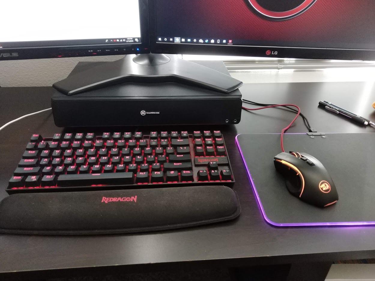 Redragon M617 Ultralight Honeycomb Shell Wired Gaming Mouse, 41g, 10,000 DPI, 6 Programmable Buttons, Drag-Free Paracord, Type-C Gamer Mouse with 2 Side Buttons for PC/Mac/Laptop, Black - Customer Photo 1