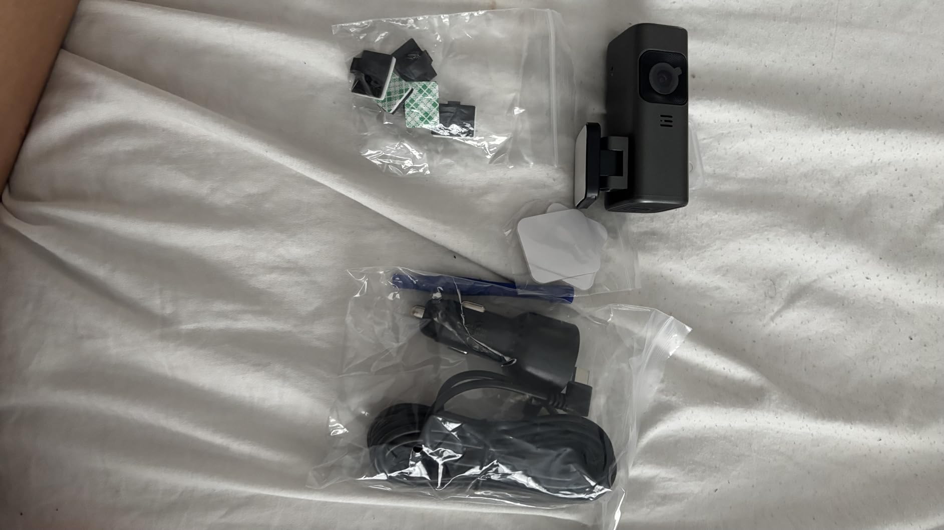 4K Dash Cam Front, Built-in 5G WiFi, 64GB Card Included, Dash Camera for Cars, Mini Dashcam with Super Night Vision, Loop Recording, G-Sensor, 24 Hours Parking Monitor, Support 256GB Max - Customer Photo 2