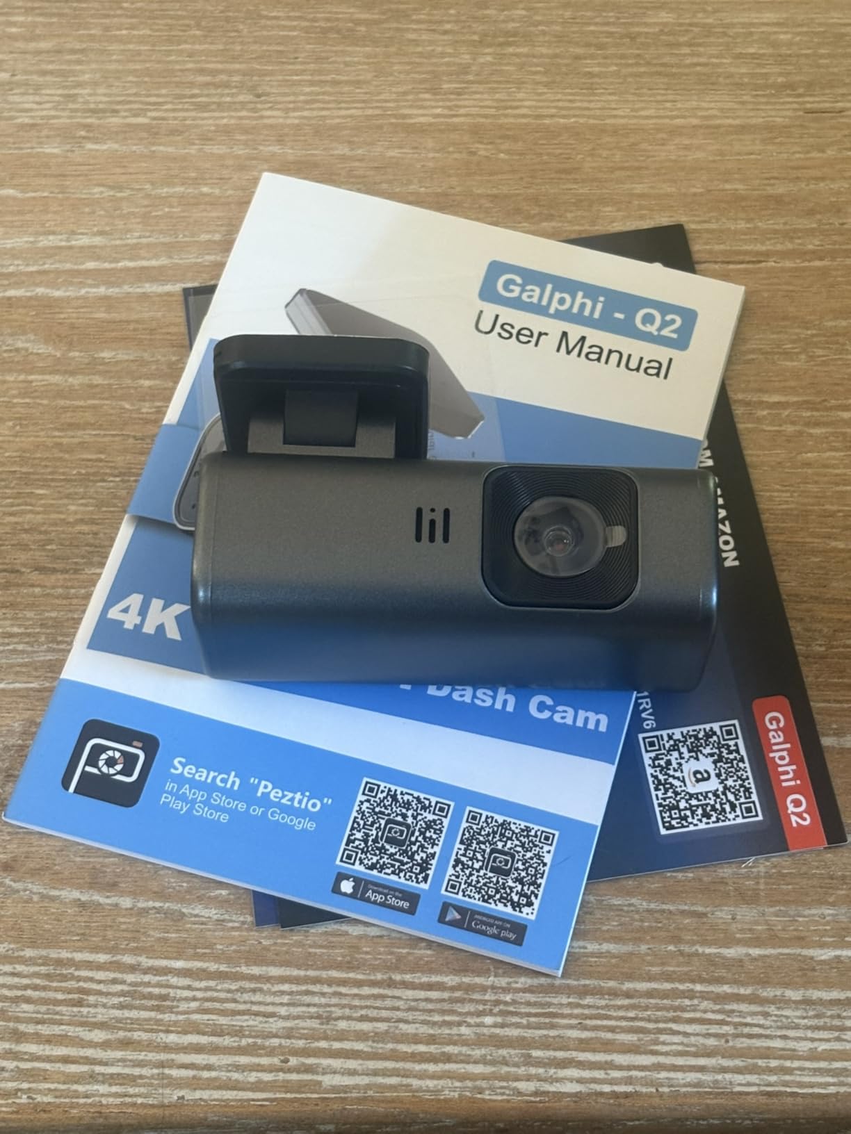 4K Dash Cam Front, Built-in 5G WiFi, 64GB Card Included, Dash Camera for Cars, Mini Dashcam with Super Night Vision, Loop Recording, G-Sensor, 24 Hours Parking Monitor, Support 256GB Max - Customer Photo 5