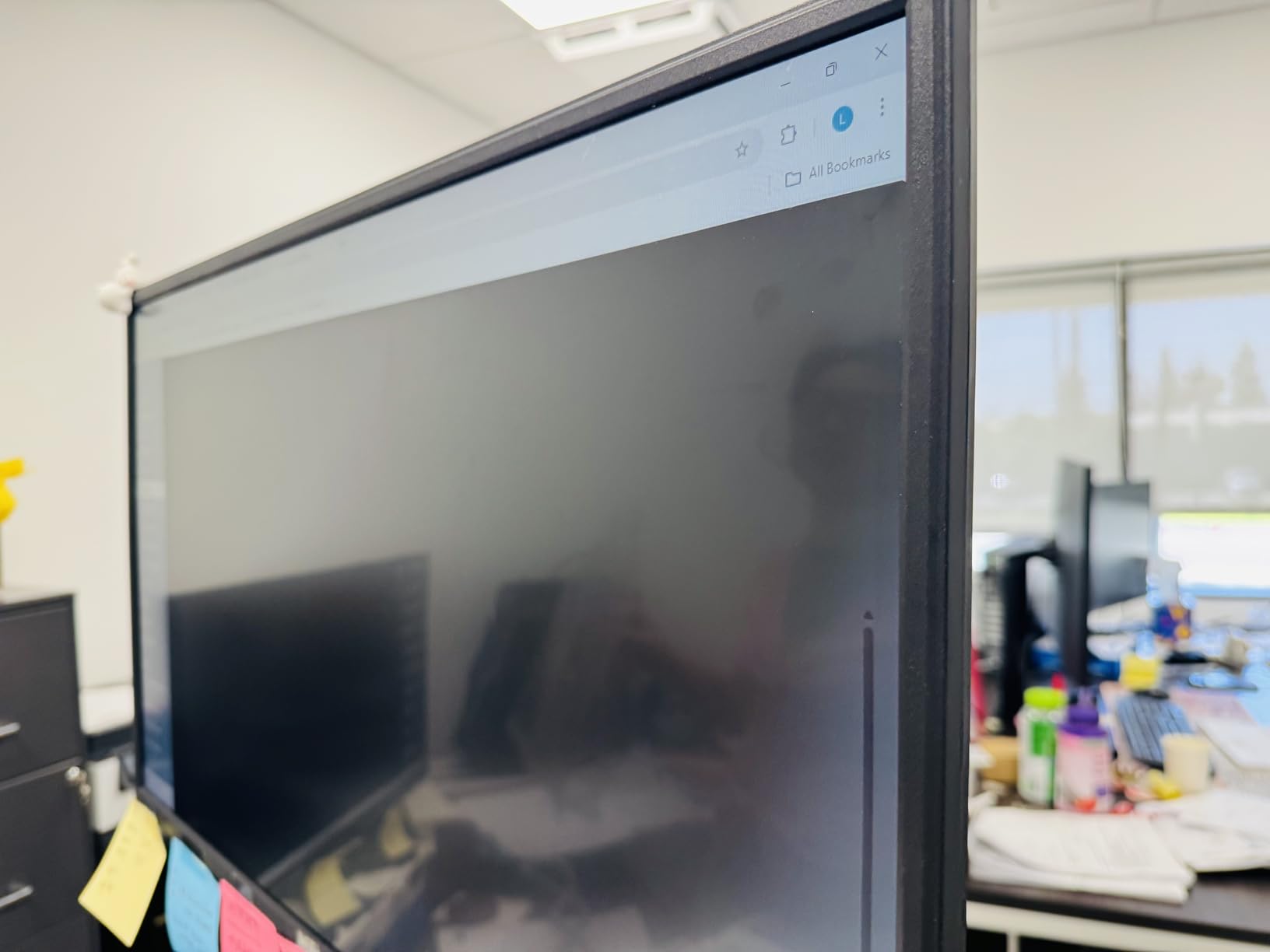 24 Inch Privacy Screen for Monitor - Anti Glare, Blue Light Blocking, Eye Protection Anti-Spy Filter - Fits 16:9 Aspect Ratio, Computer Screen Privacy Filter, Removable & Anti-Scratch(2-Pack) Customer Review 24 Inch Privacy Screen for Monitor - Anti Glare, Blue Light Blocking, Eye Protection Anti-Spy Filter - Fits 16:9 Aspect Ratio, Computer Screen Privacy Filter, Removable & Anti-Scratch(2-Pack) - Customer Photo 1