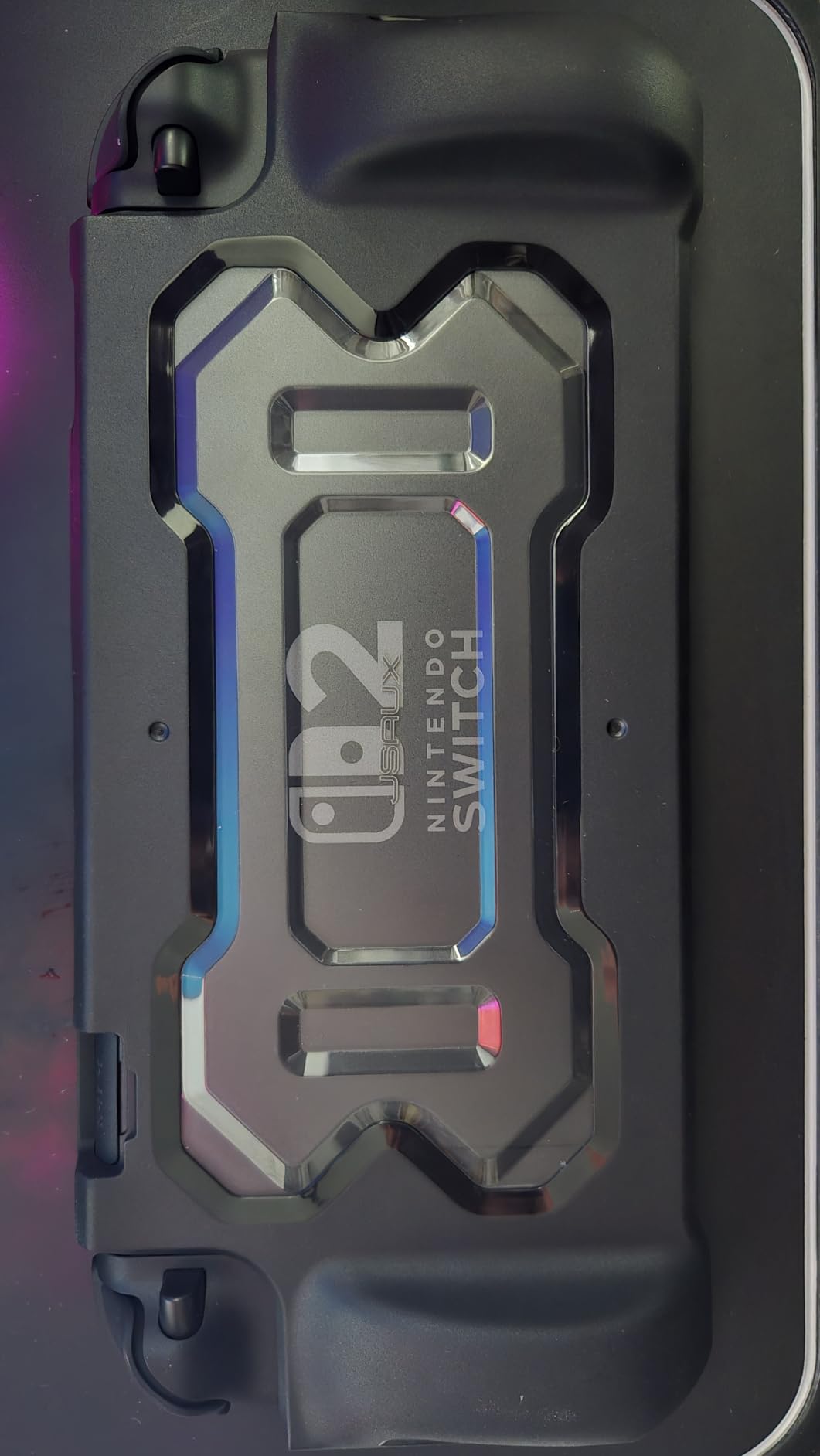 JSAUX PC0118 Case Design for Nintendo Switch 2, TPU Grip Protective Cover Case Compatible with Nintendo Switch 2 Console and Joy-Con Controller, Shockproof & Anti-Scratch - Black - Customer Photo 1