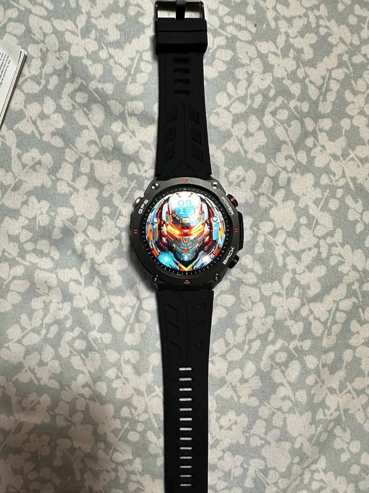 Military Smart Watch with GPS, Pressure/Altitude/Compass, Rugged Smartwatch for Men with 650mAh Extra-Large Battery, Answer/Make Call, 100+ Sports Mode, Metal Body Fitness Tracker for Android iOS - Customer Photo 2